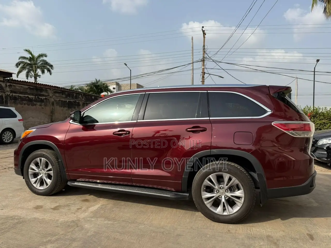 Toyota Highlander XLE 4dr SUV (3.5L 6cyl 6A) 2014 Burgundy