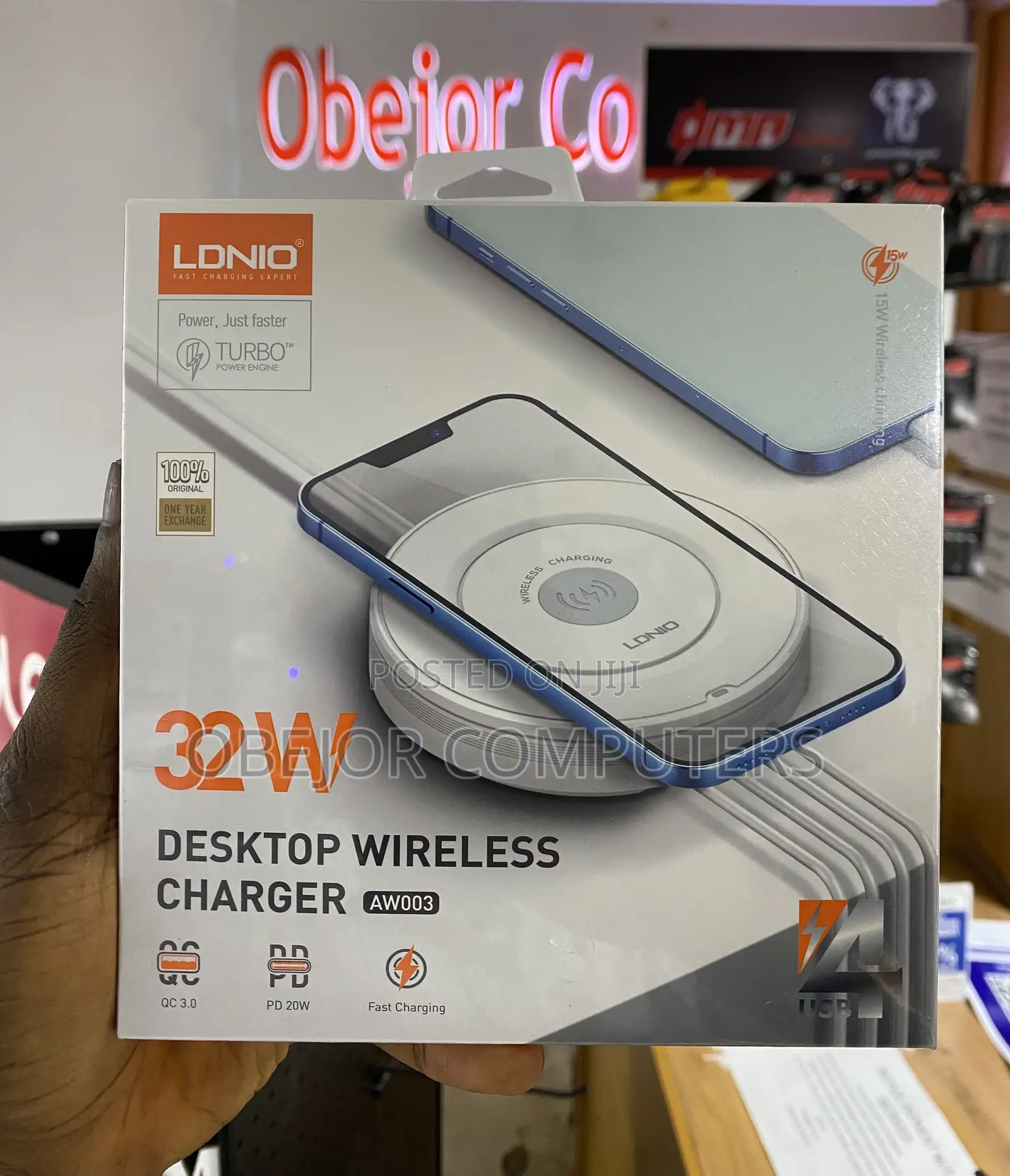 Ldnio Aw003 32w Desktop Wireless Charging Station