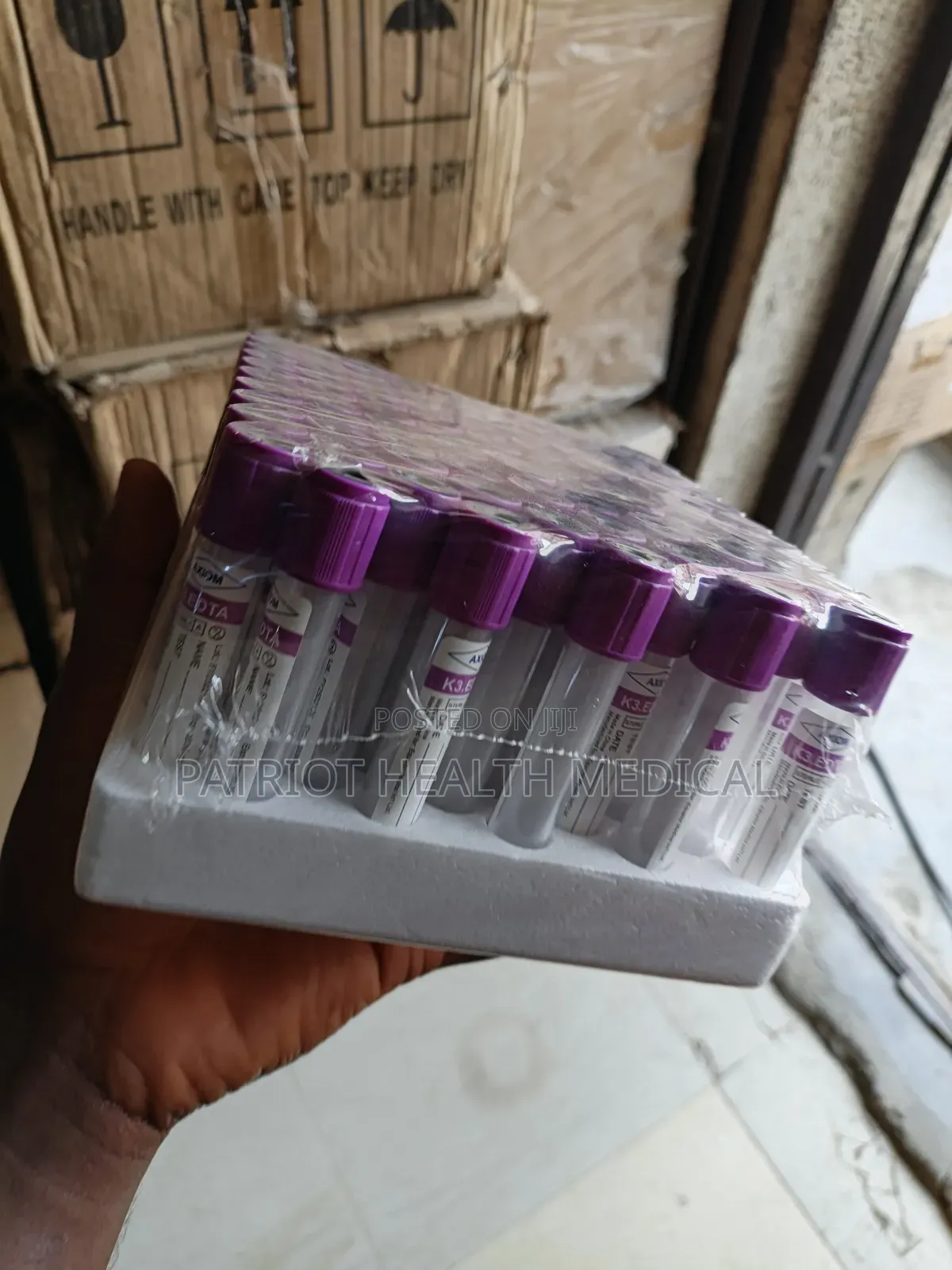 Edta Bottles (Vacuum Blood Collection Tube )