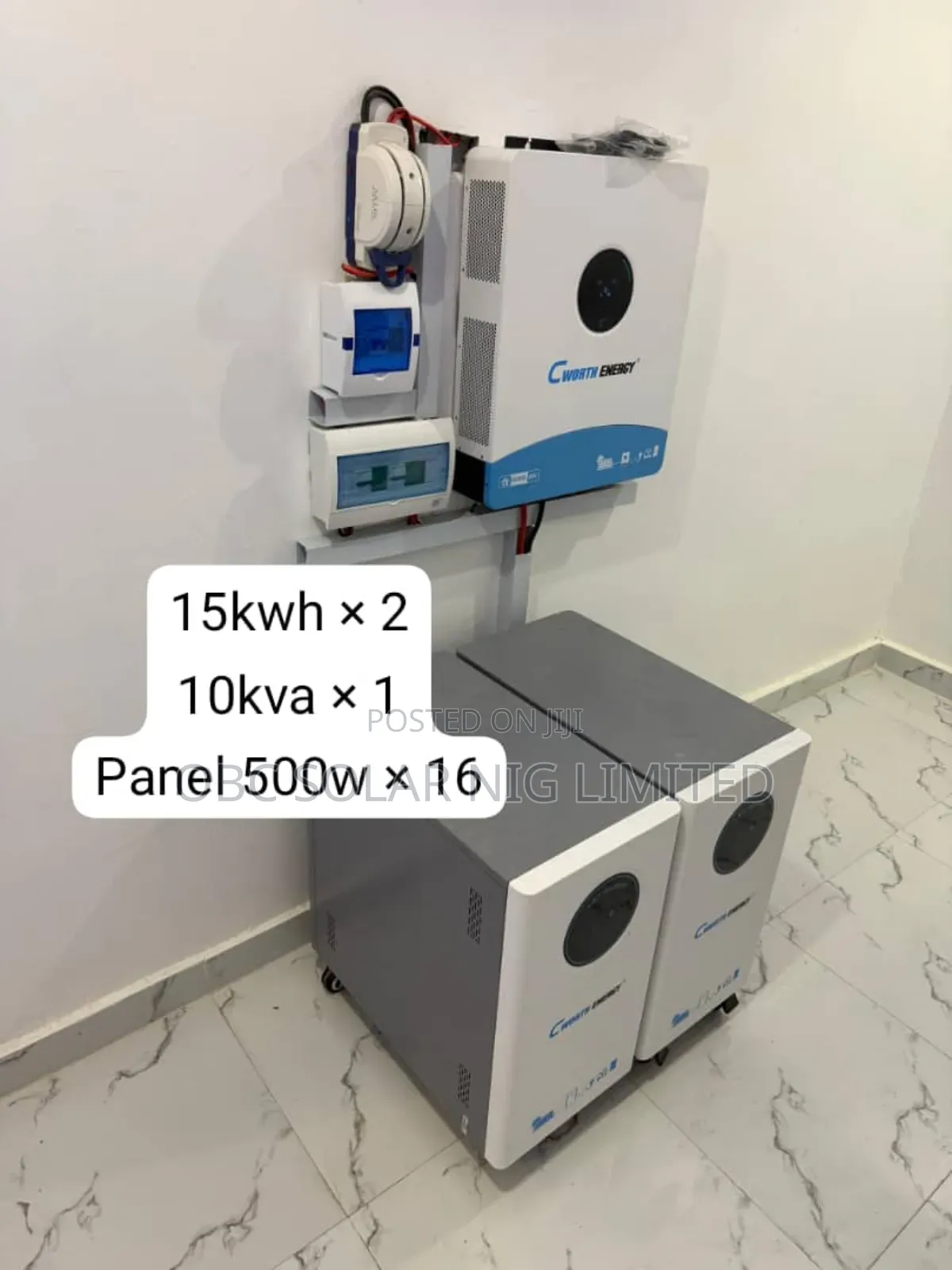 Uninterrupted Power Supply With 30kilowatts Solar Setup