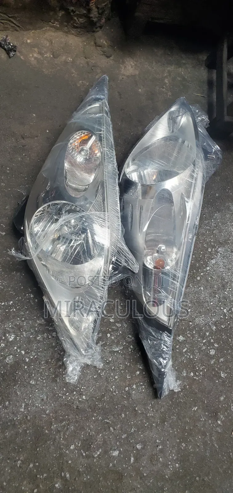 Headlights Chevrolet Spark 2012 Model Set