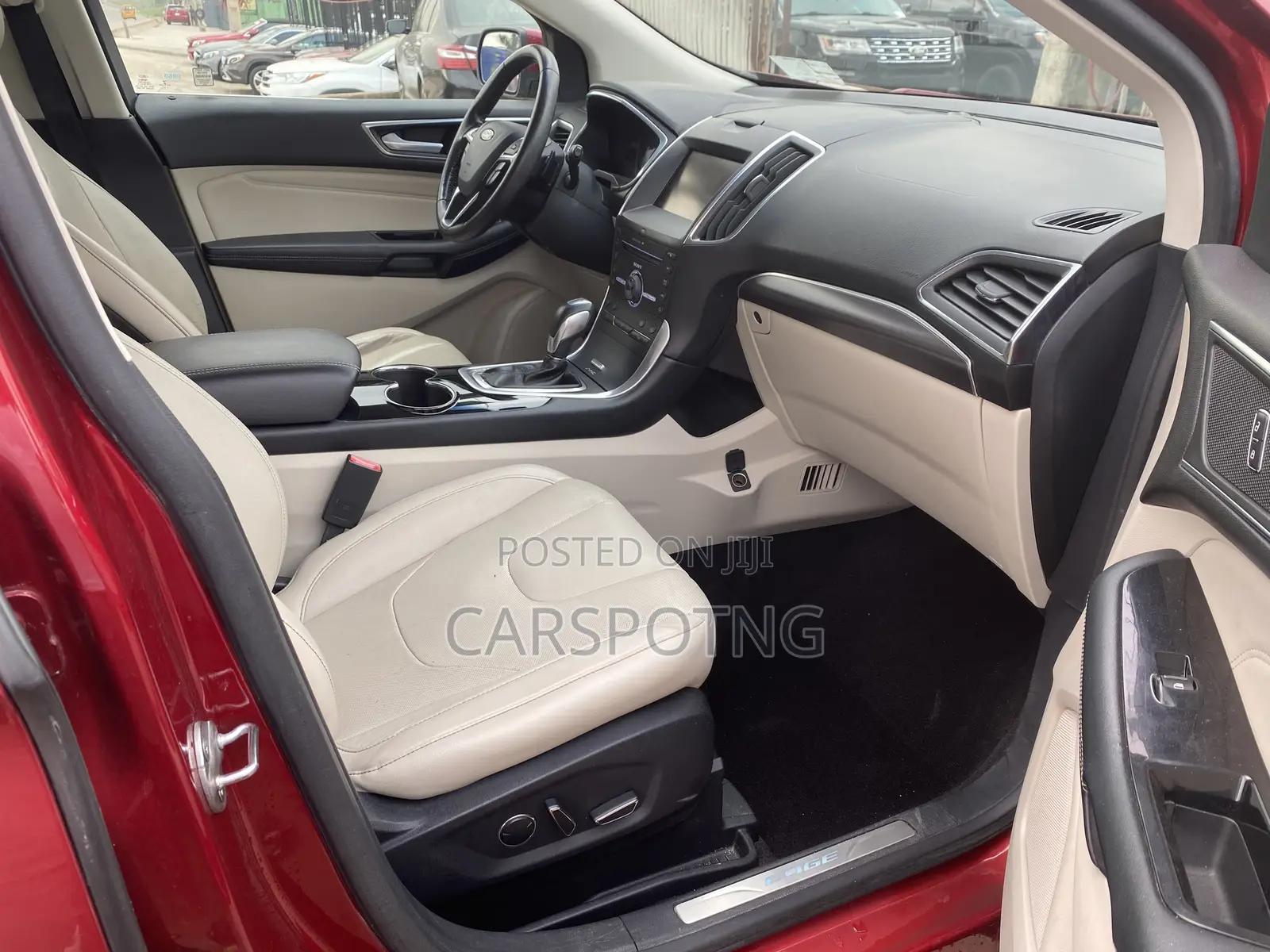 Ford Edge Titanium 4dr SUV AWD (2.0L 4cyl Turbo 6A) 2015 Red