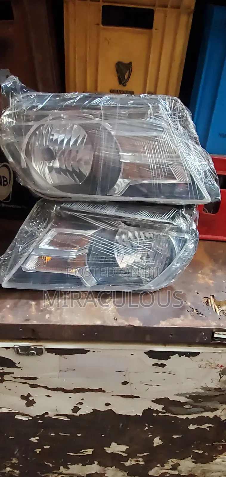 Headlight Ford Mustang 2010 Model Set