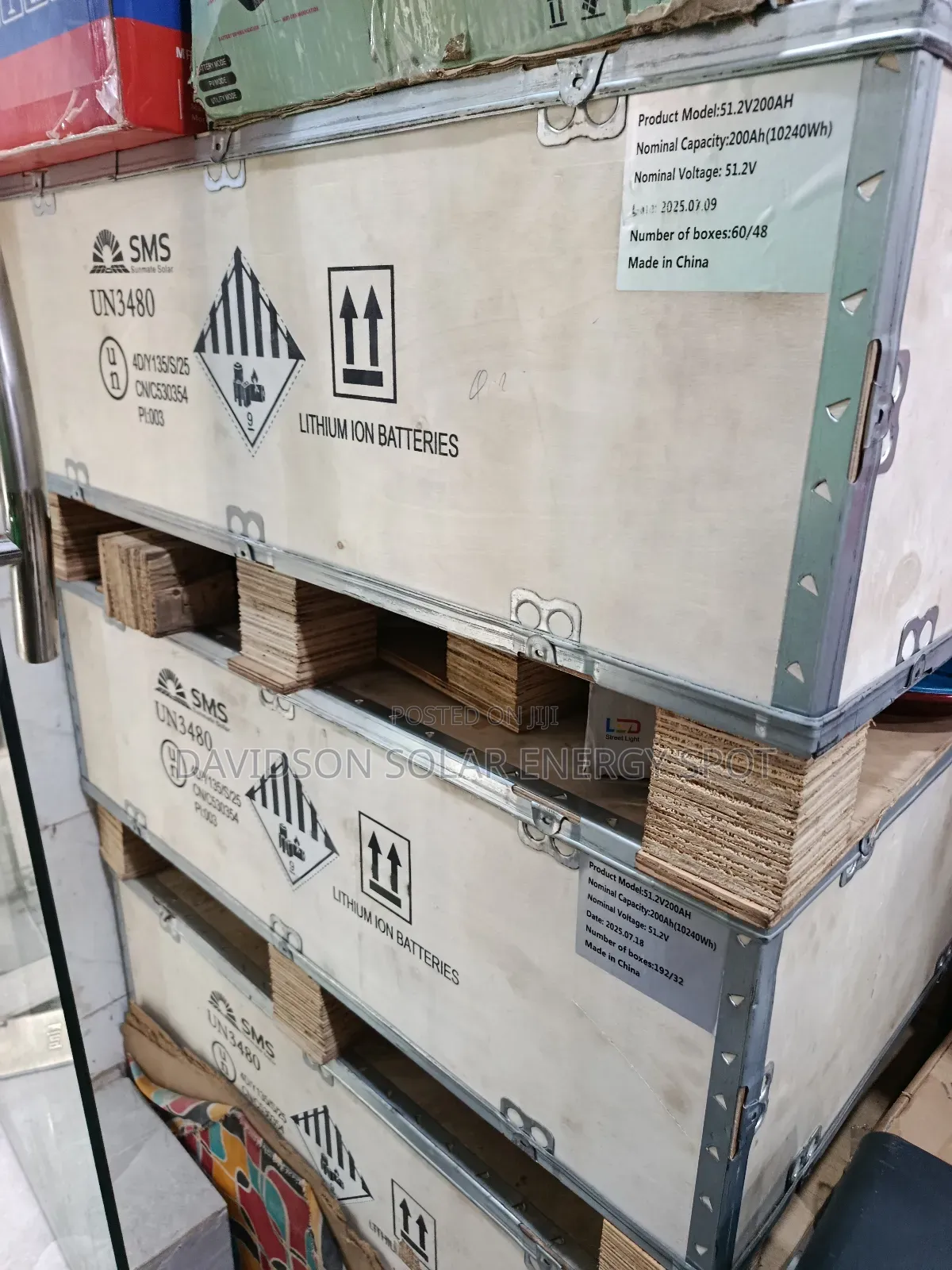 15kwh SMS Solar Lithium Ion Battery