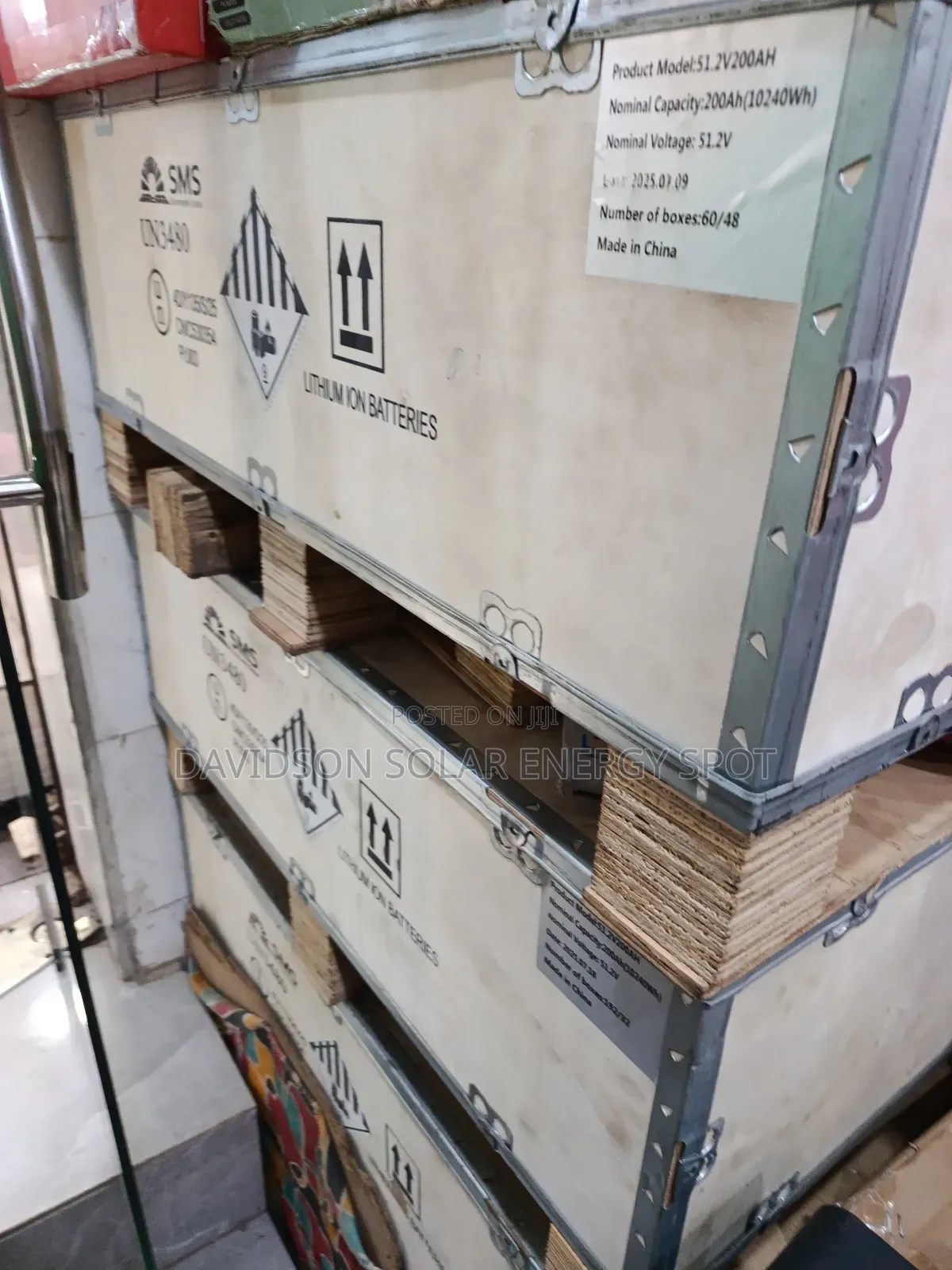 15kwh SMS Solar Lithium Ion Battery