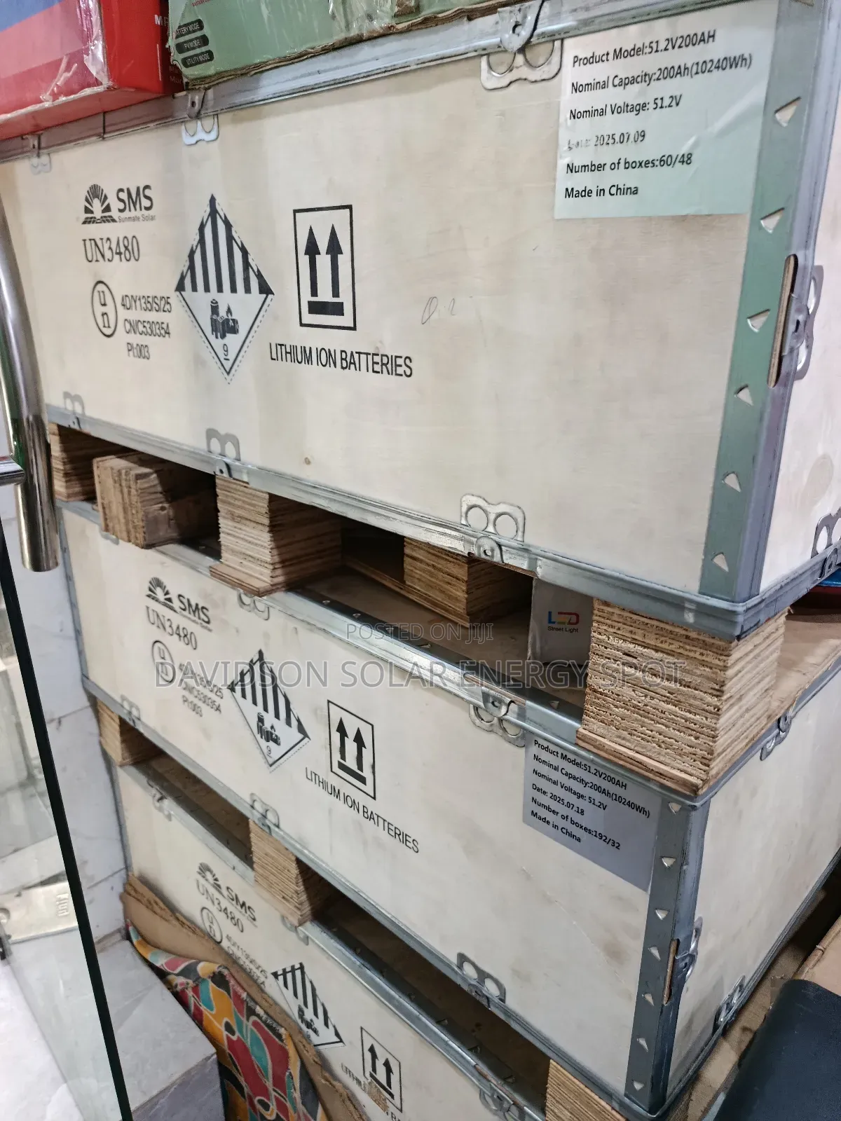 15kwh SMS Solar Lithium Ion Battery
