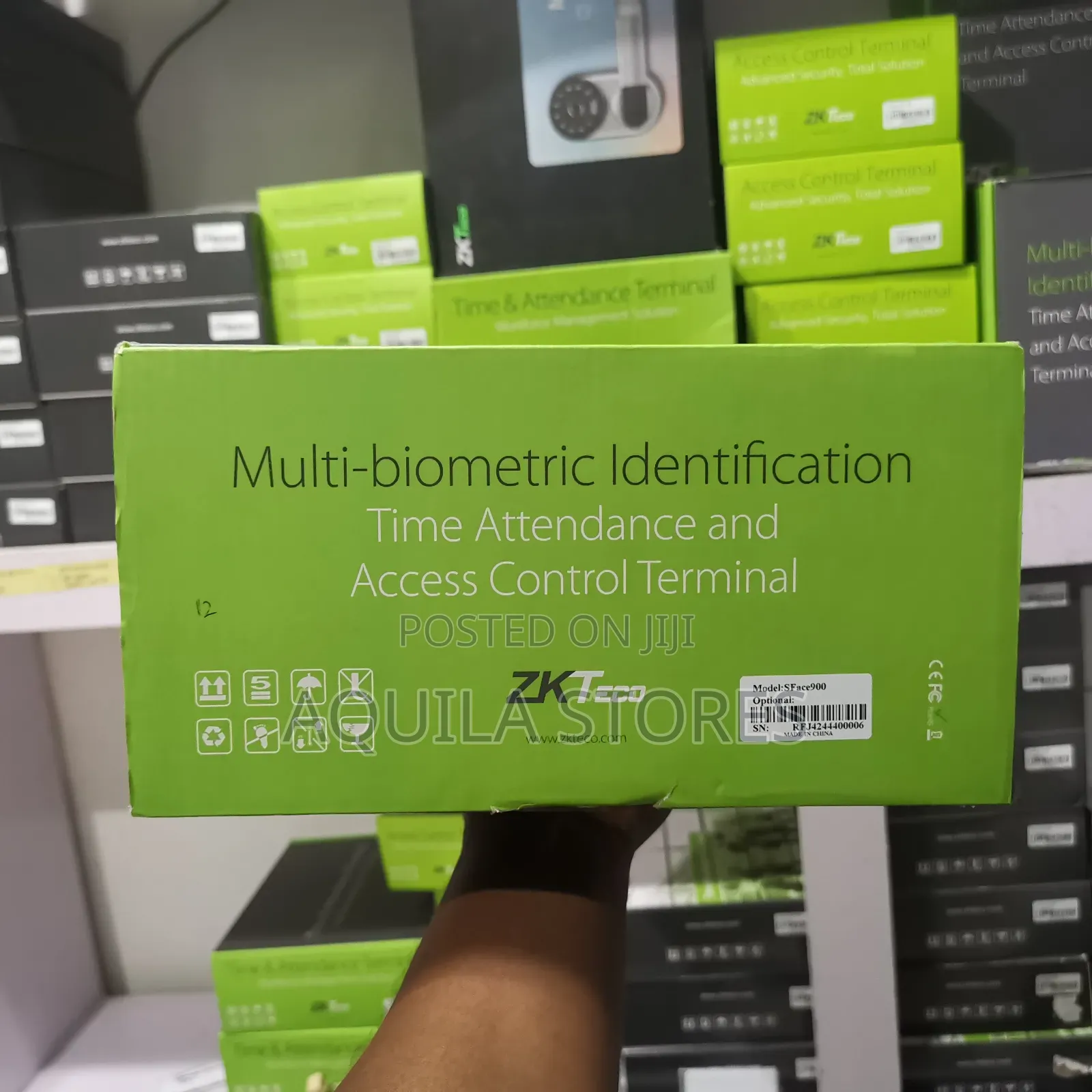 Zkteco Sface900 Multi-biometric Time Attendance And Access Control