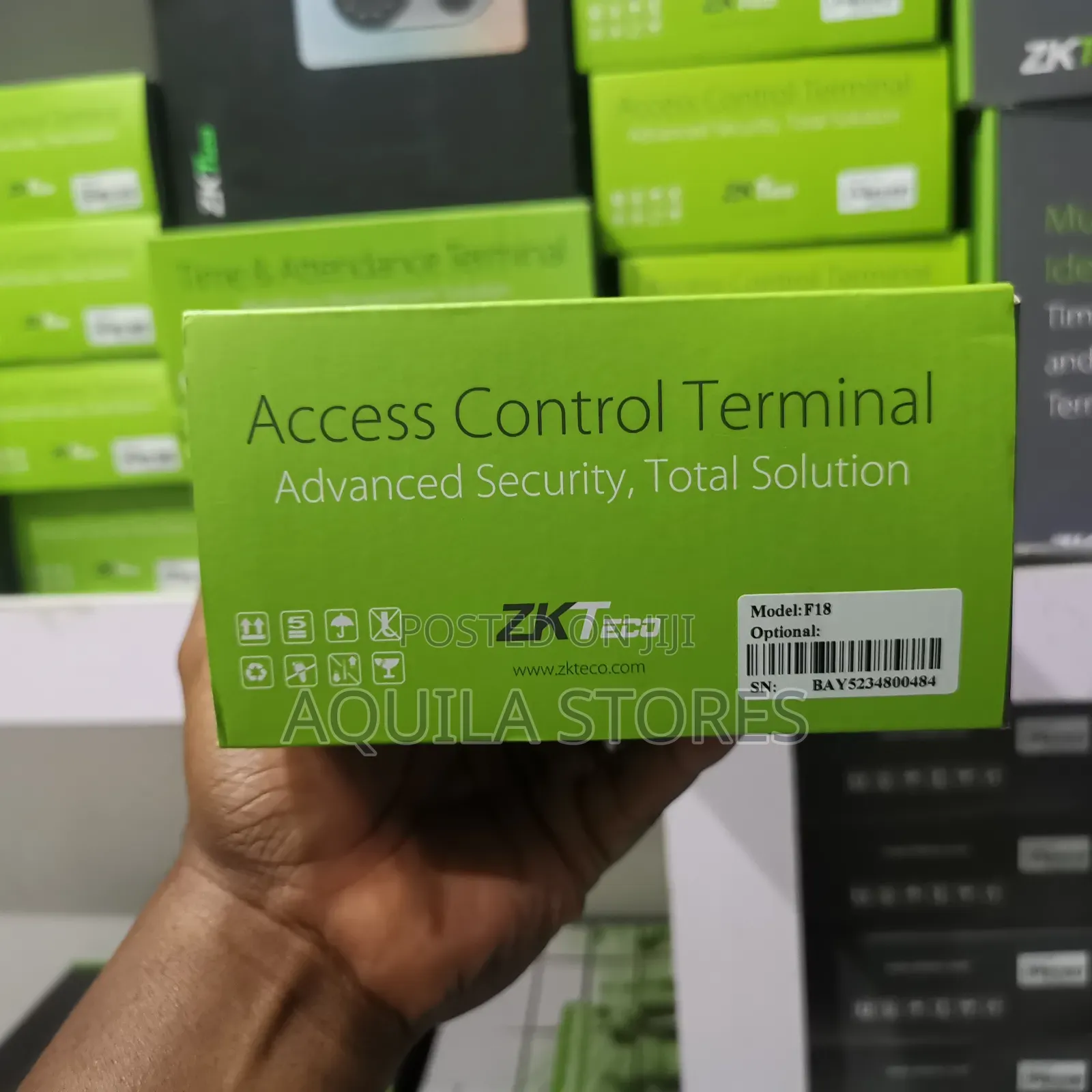 Zkteco F18 Biometric Fingerprint Access Control Terminal