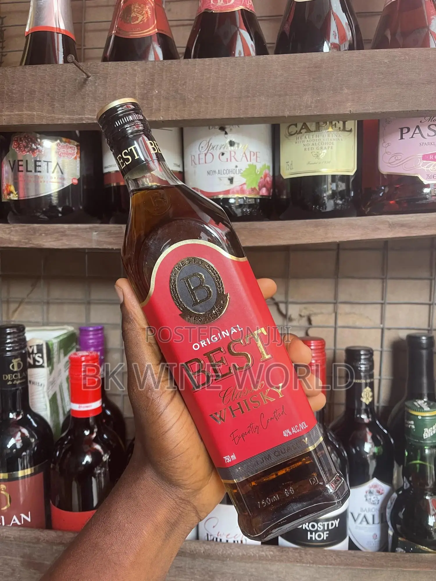 Best Classic Whisky - 75cl X 6 Bottles