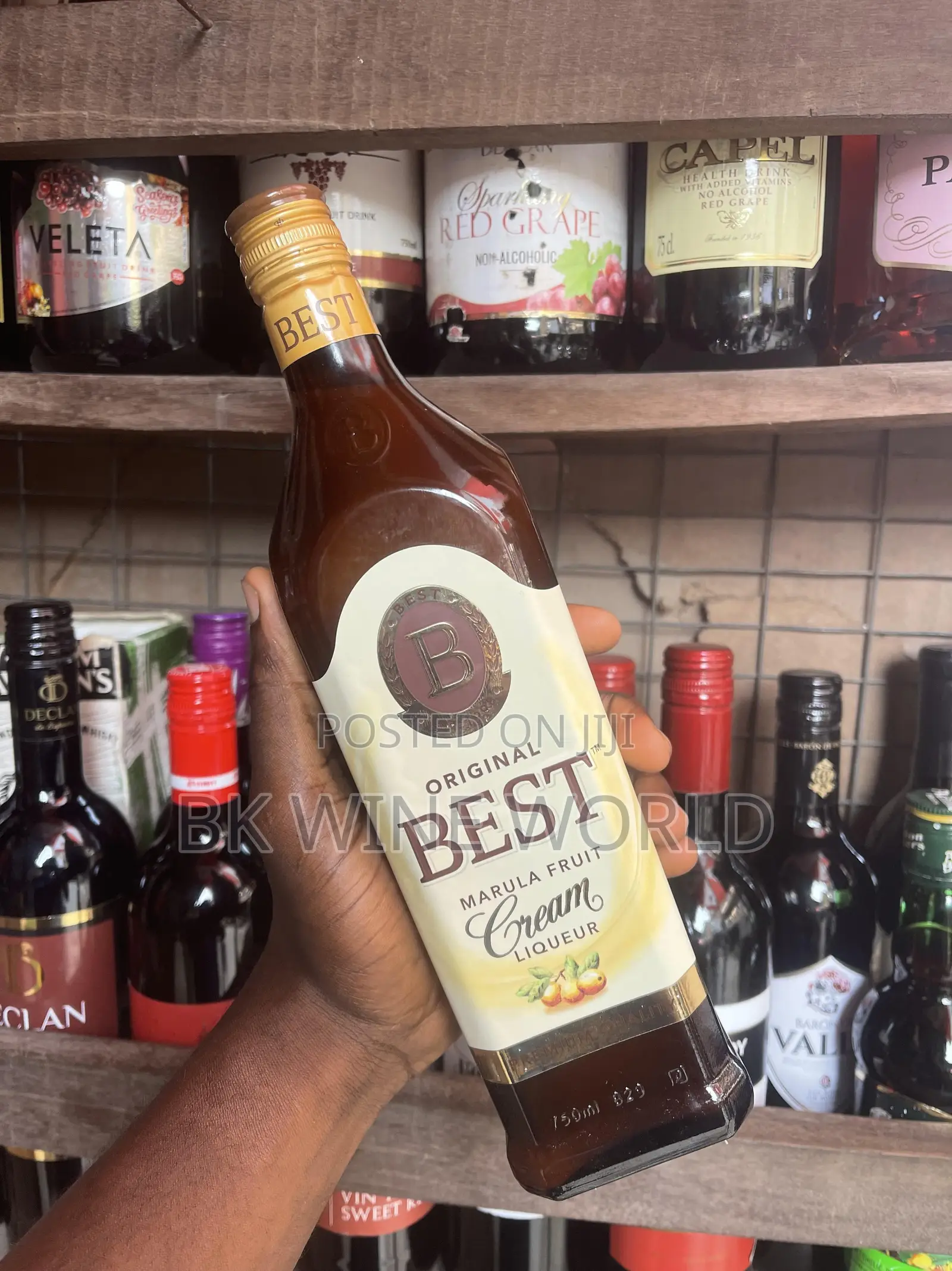 Best Marula Flavoured Cream Liqueur 75cl X 6 Bottles