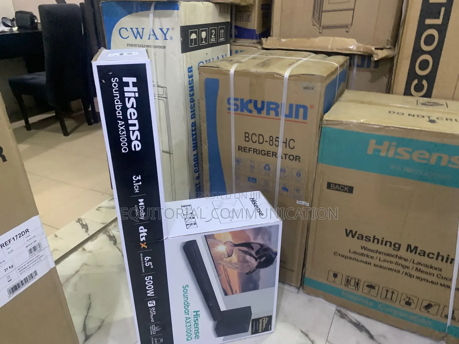 Hisense Ax3100q Soundbar 500w for Tv and Home Cinema