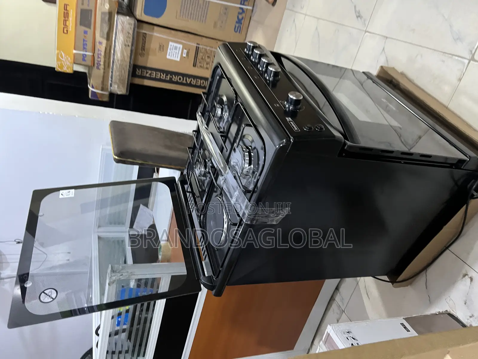 Scanfrost Ck6302b 3+1electric Gas Cooker – Long-Life Body Burners