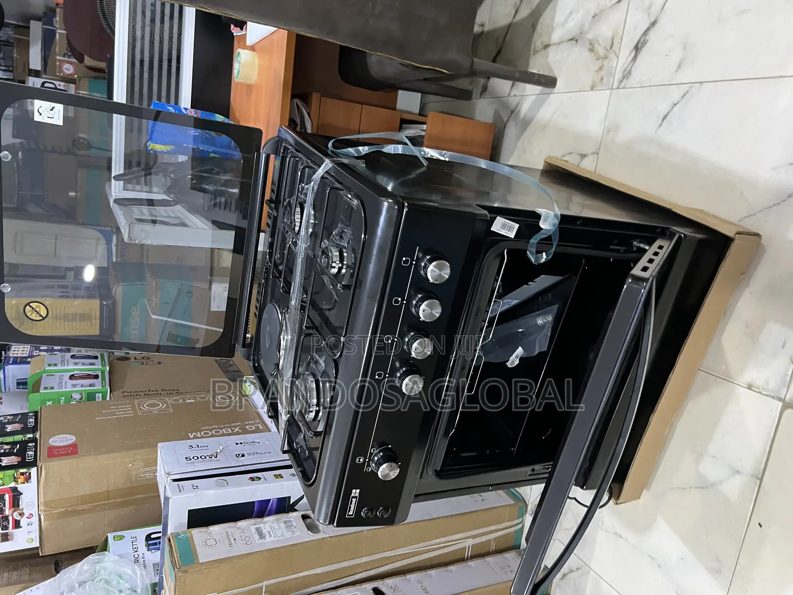 Scanfrost Ck6302b 60×60 3+1gas Hotplate Cooker – Home Essential