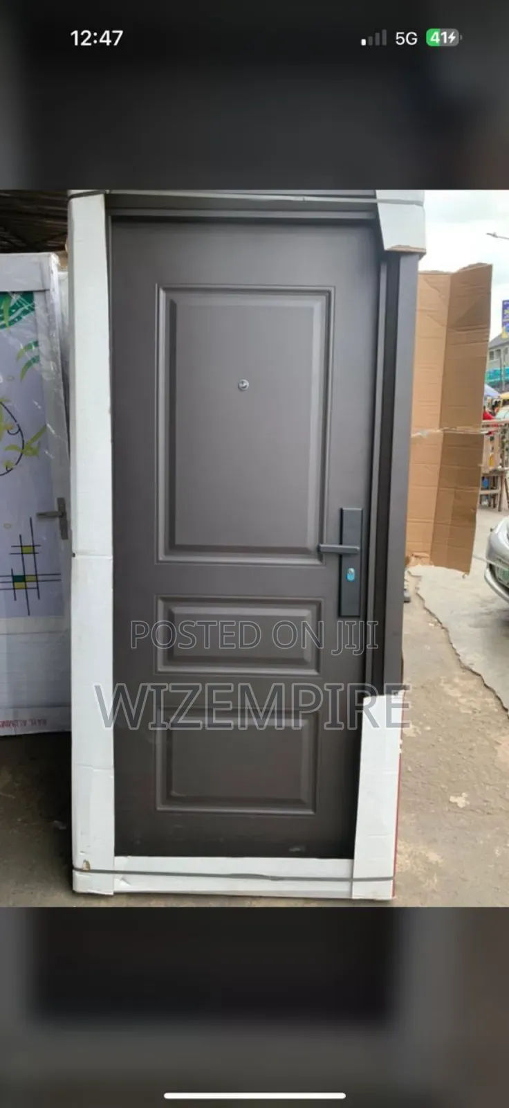 70mm 3ft Gray Security Doors Available