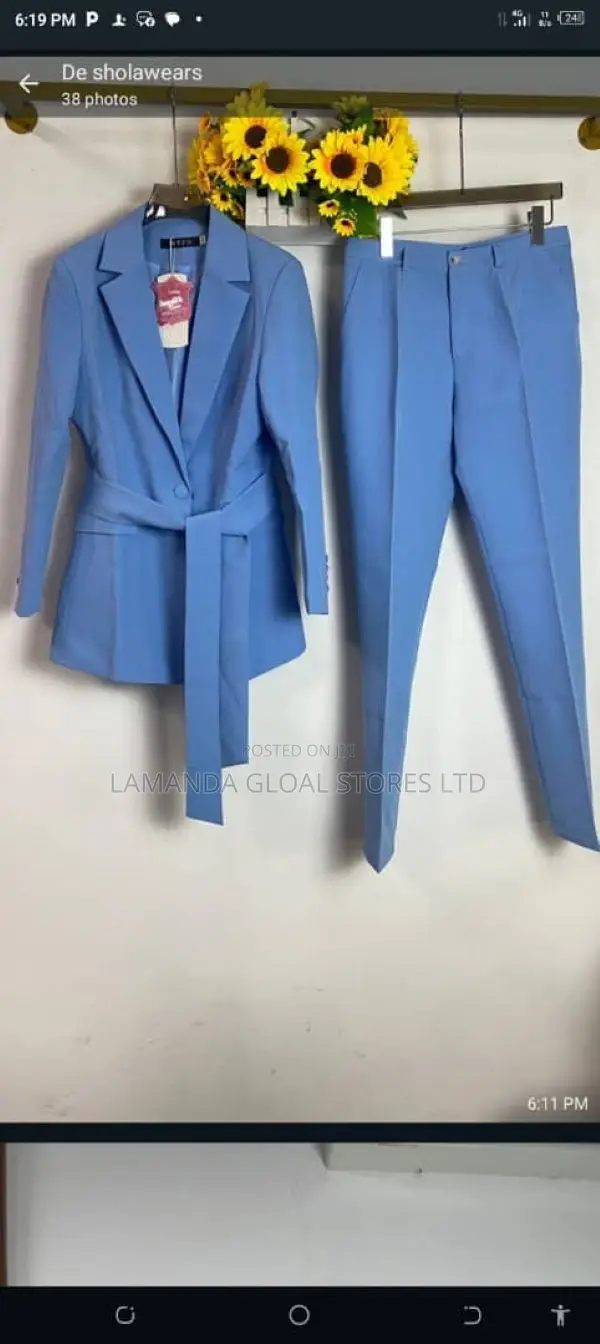 Ladies Office Wear Available in Dark Green and Blue