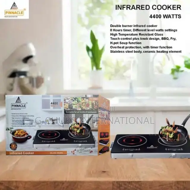 Pinnacle Double Burner Infrared Cooker