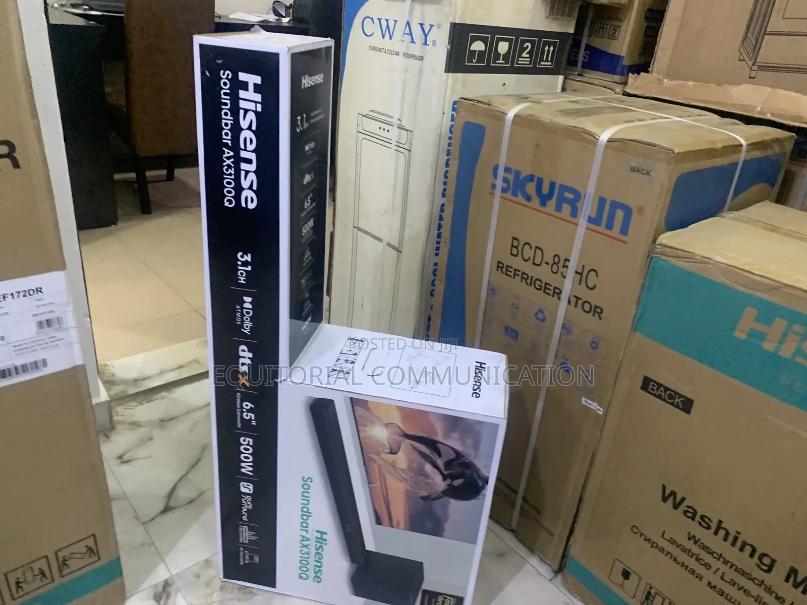 Hisense Ax3100q 500w Soundbar With Clear Dialogue Sound