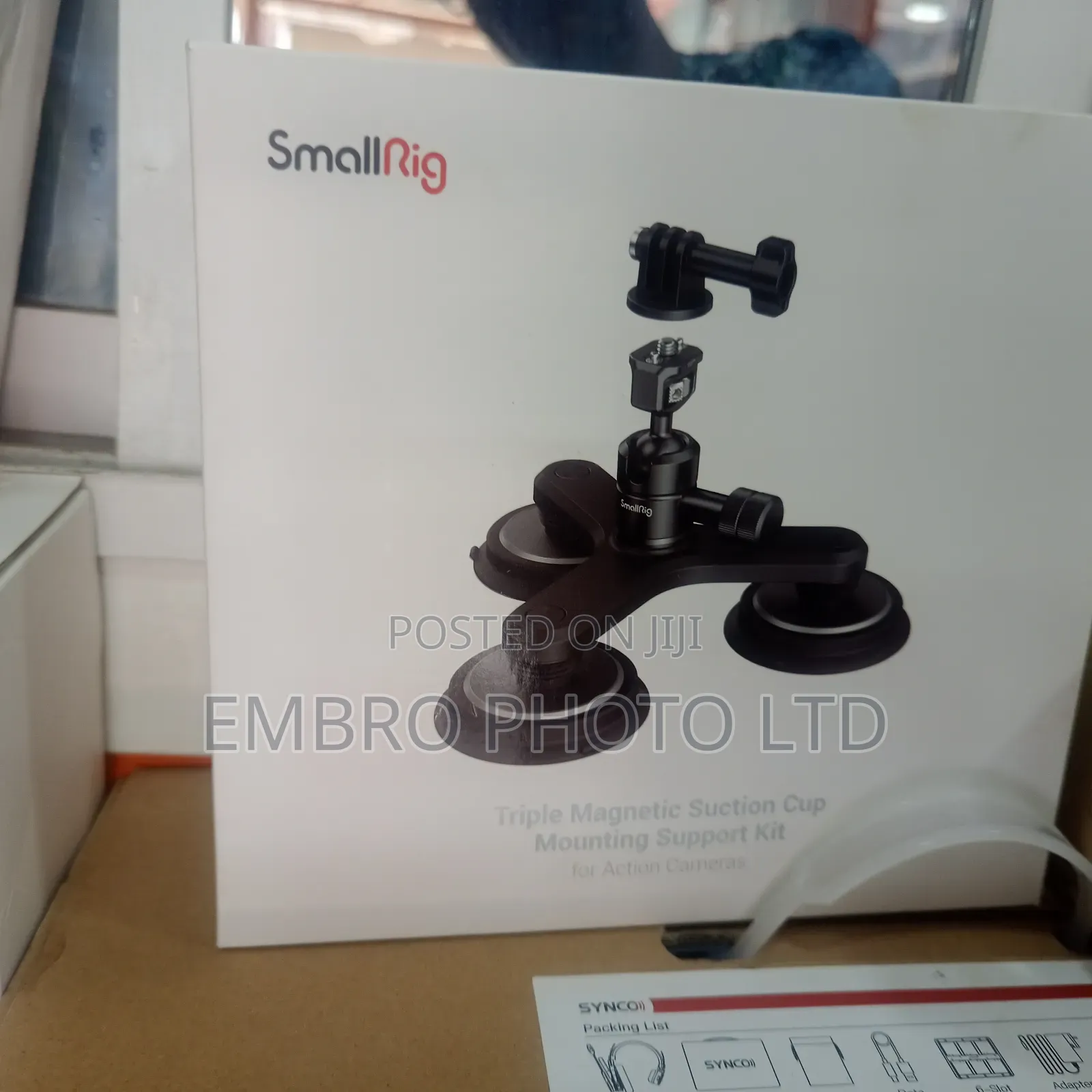 Smallrig 3arms Suction Grip
