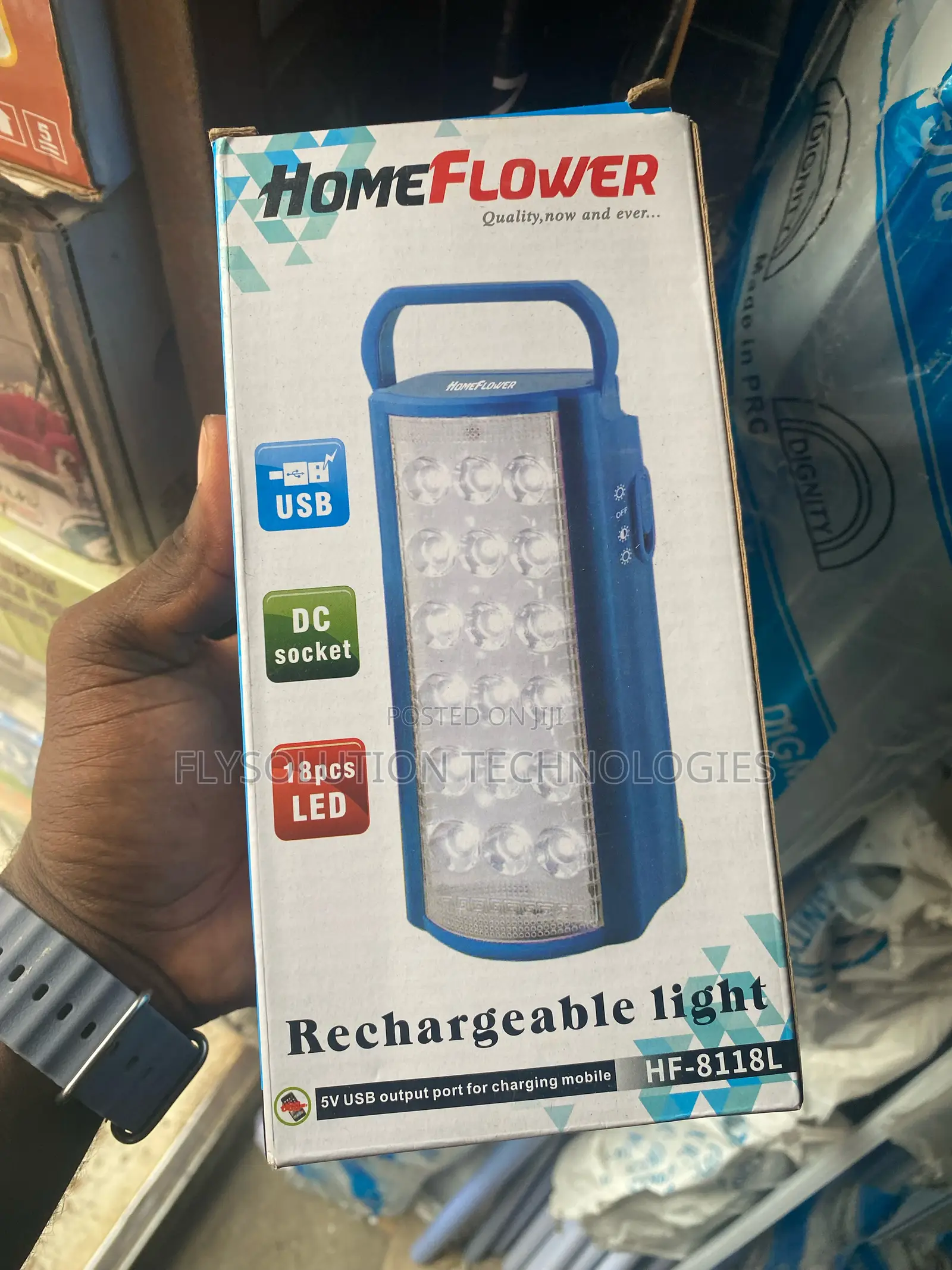 Homeflower Portable Hf-8118l Rechargeable Led Lantern