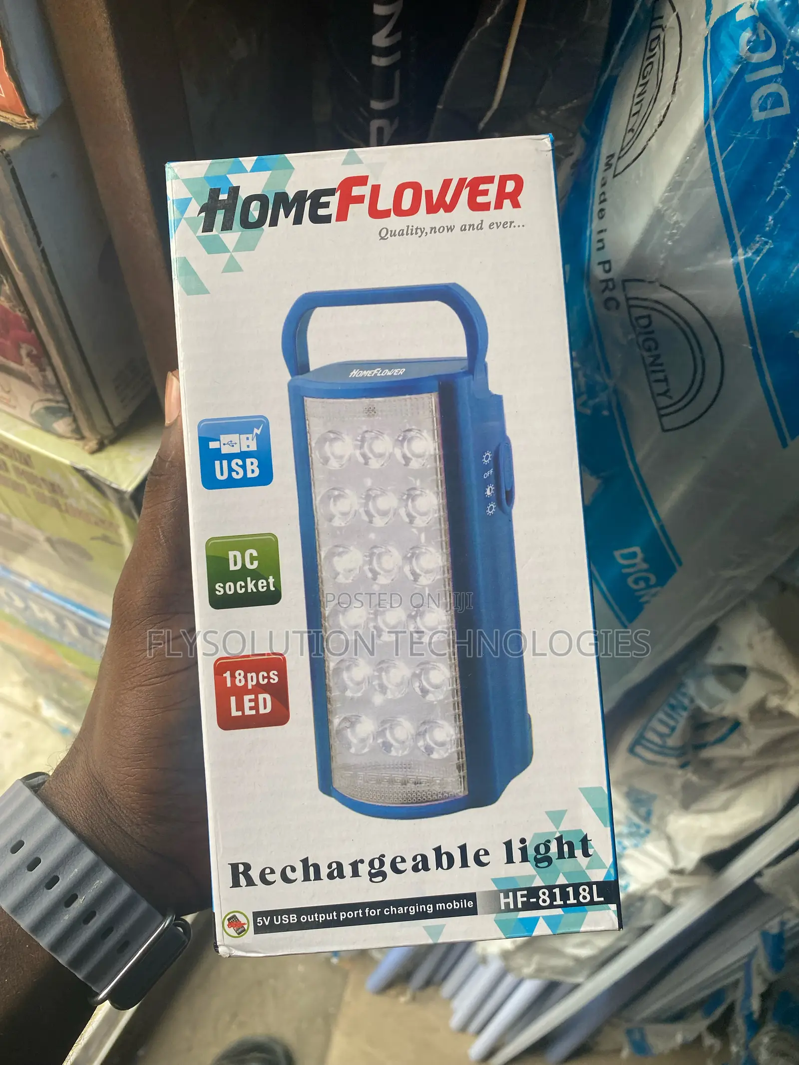 Homeflower Portable Hf-8118l Rechargeable Led Lantern