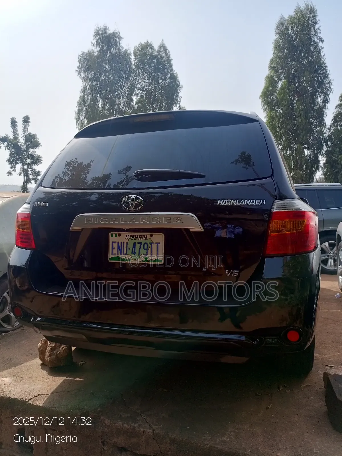 Toyota Highlander 2008 Black