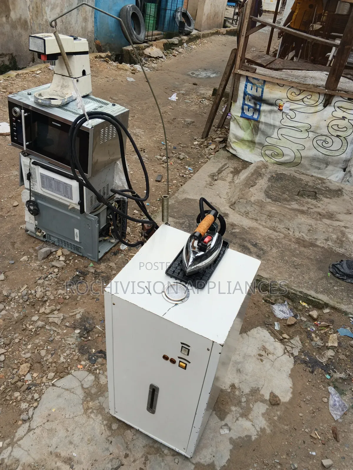 Central Boiler With Industrial Iron Heavy-Duty Steam Generator Iron