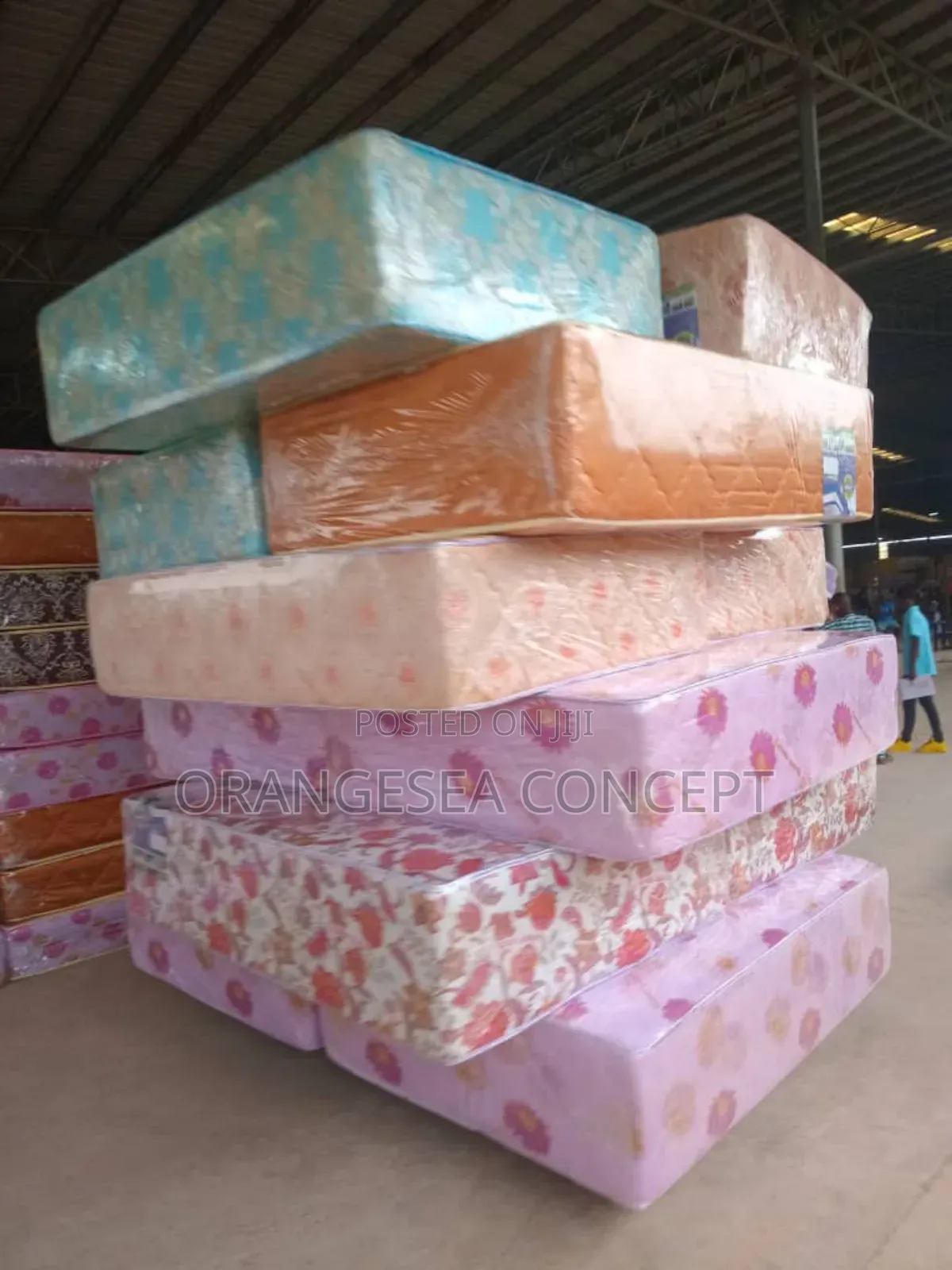 7x6x10 Semi Orthopaedic Mattress (Payment On Delivery Within Lagos)
