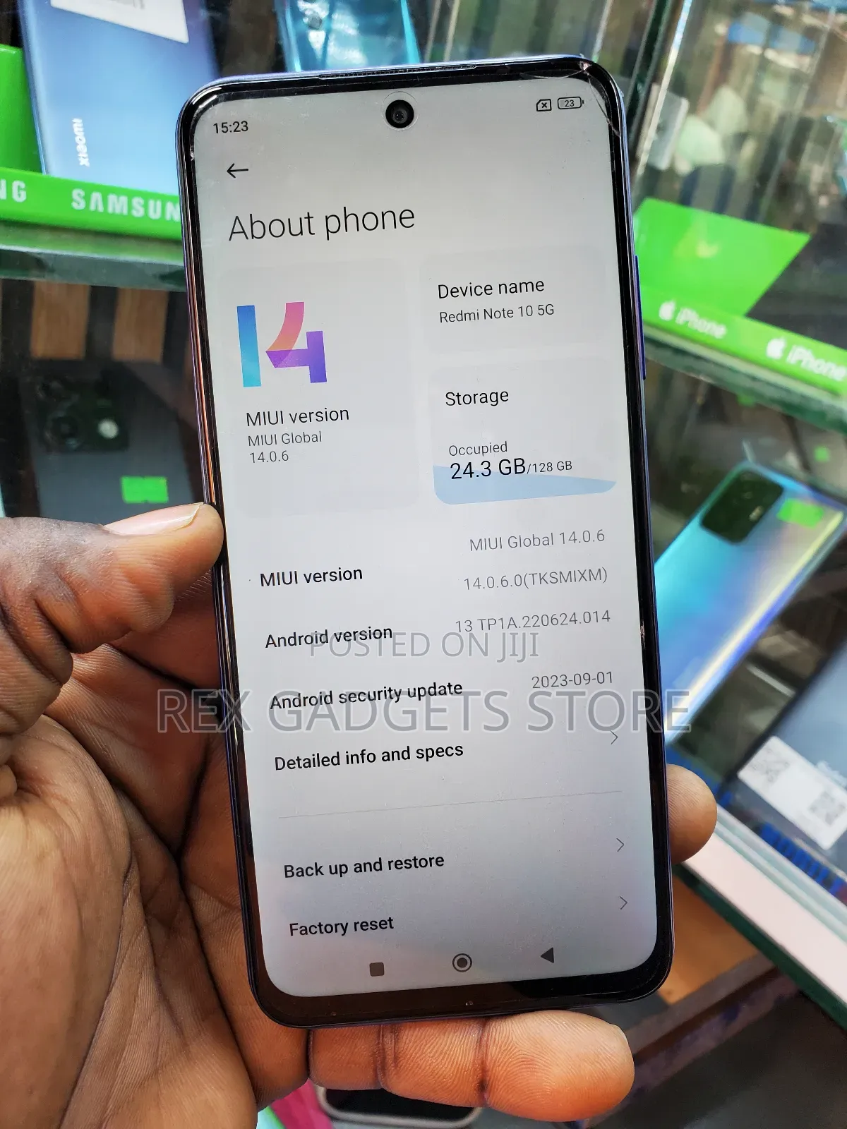 Xiaomi Redmi Note 10 5G 128 GB Red
