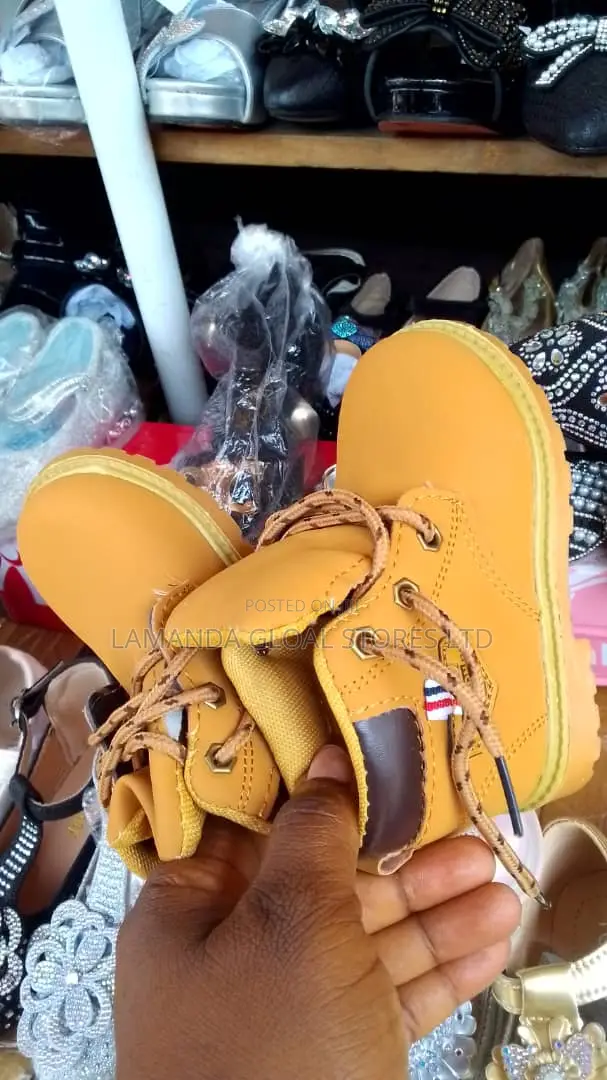 Boys Brown Boot Shoe