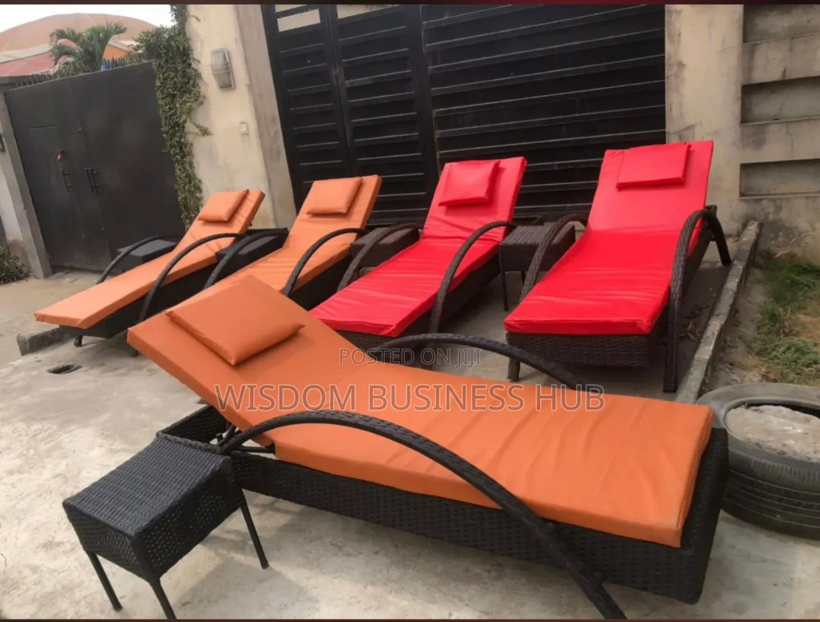 Swimming Pool Bed With Side Stool