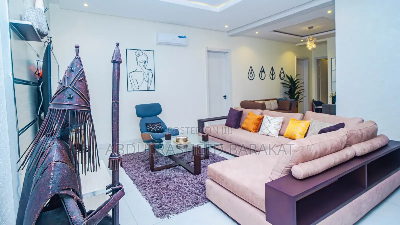 Luxurious 3bedroom Apartment With Swimming Pool and Gym