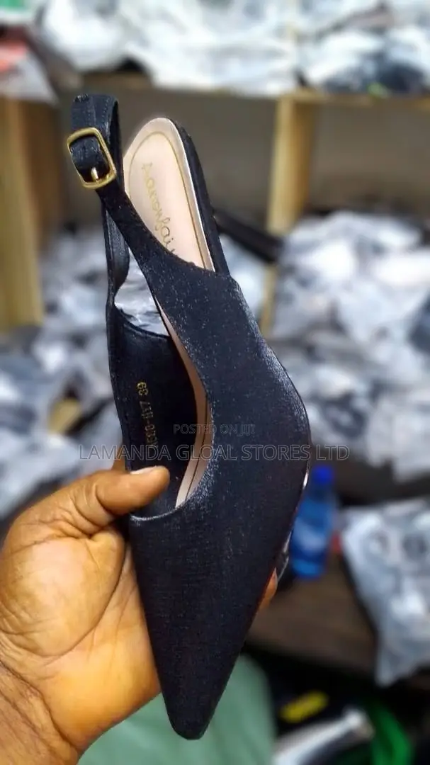 Black High Heel Shoe