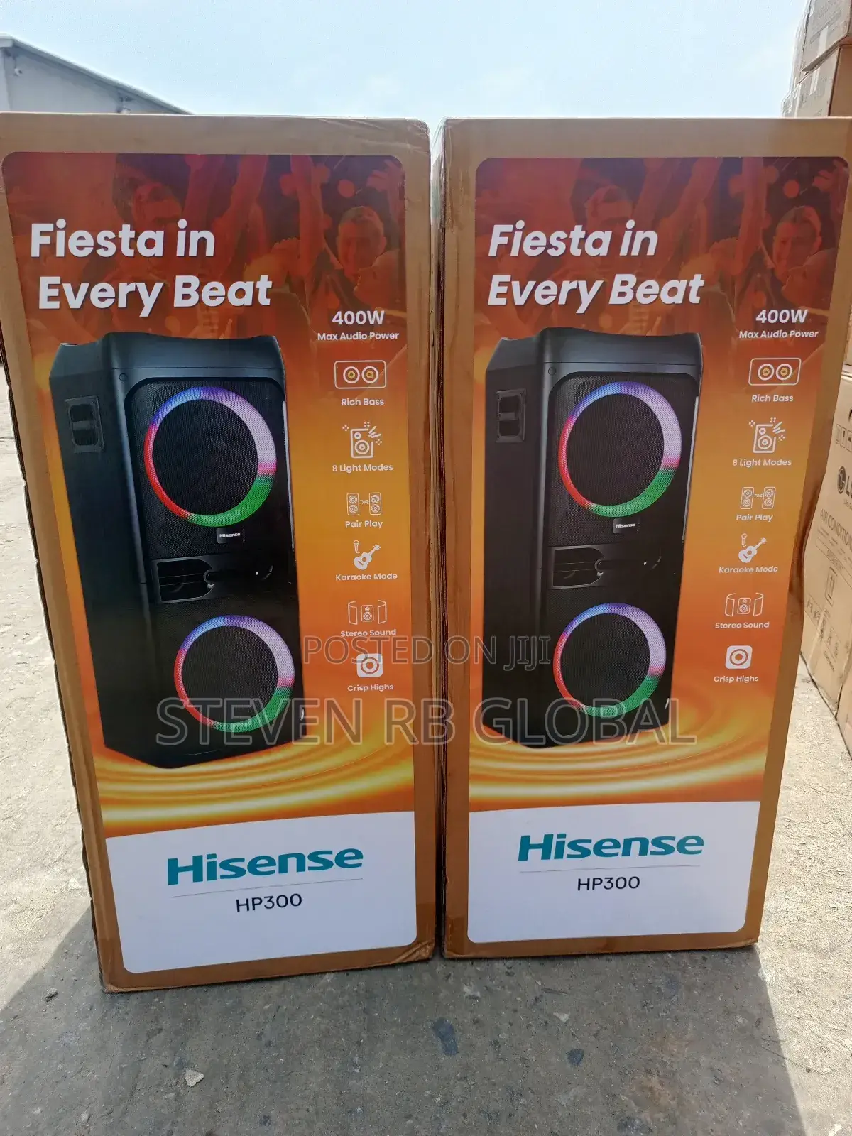 Hisense Party Dj Speaker 400w (Hp300) – Non-Rechargeable