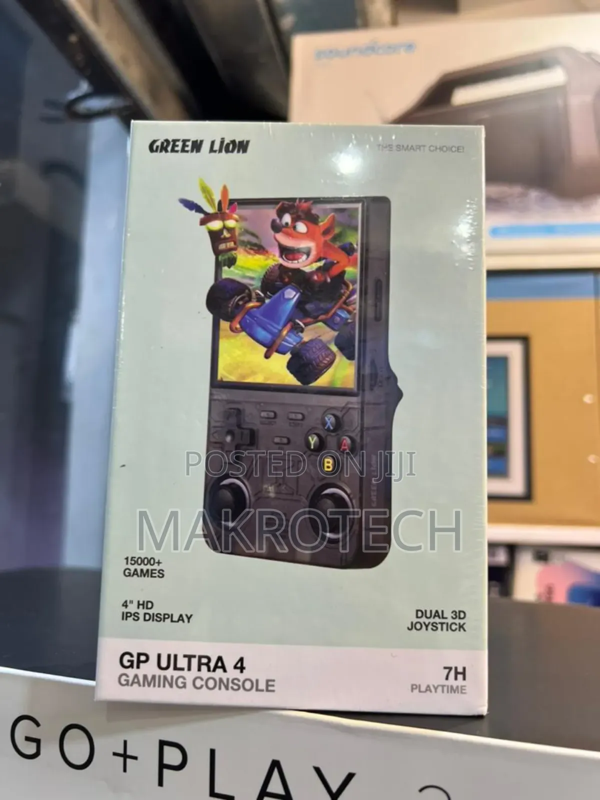 Green Lion Gp Ultra 4 Gaming Console, 3000mah Battery, 7h Play Time,
