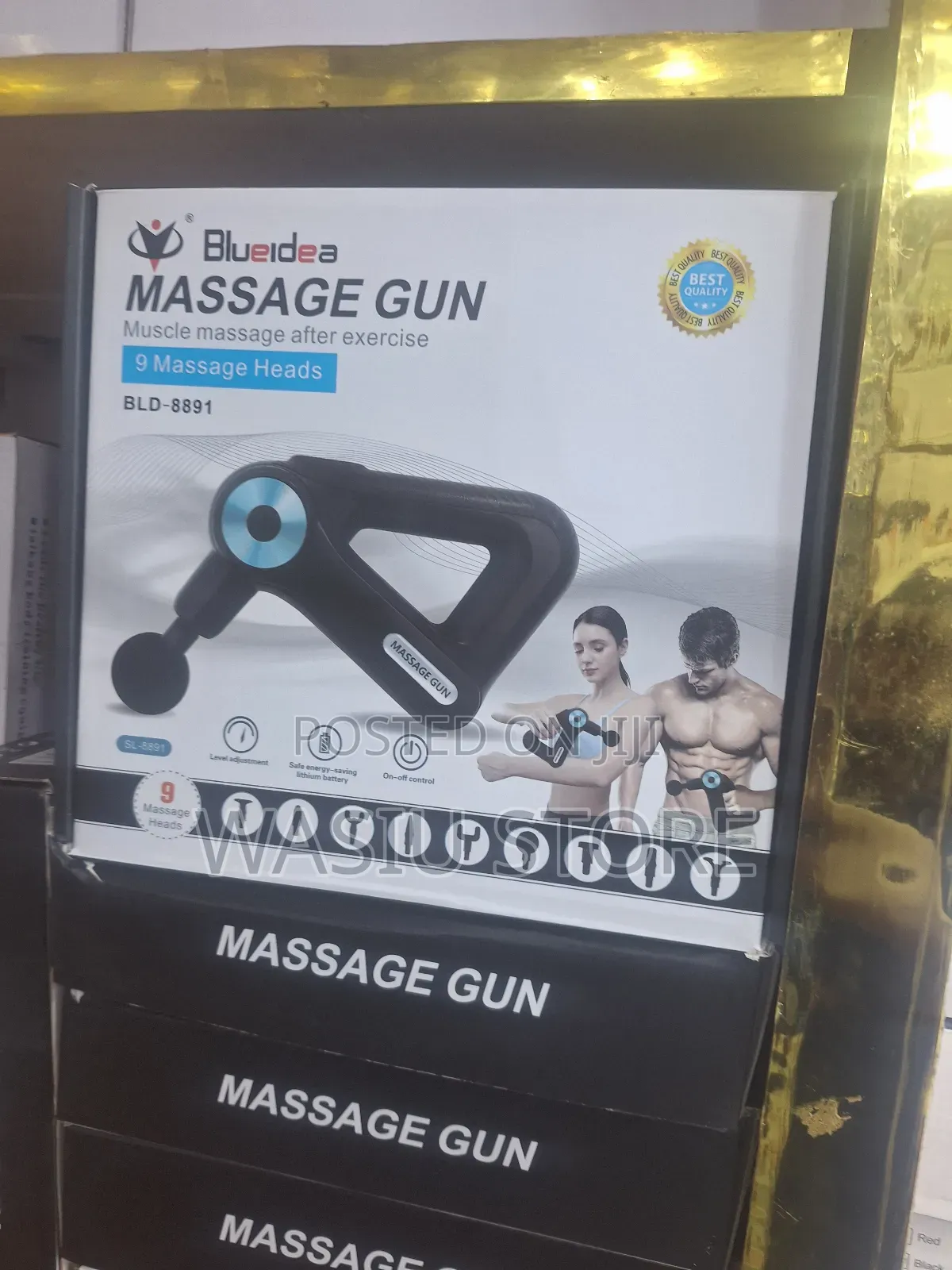9 In 1 Blueidea Bld-8891 Massage Gun