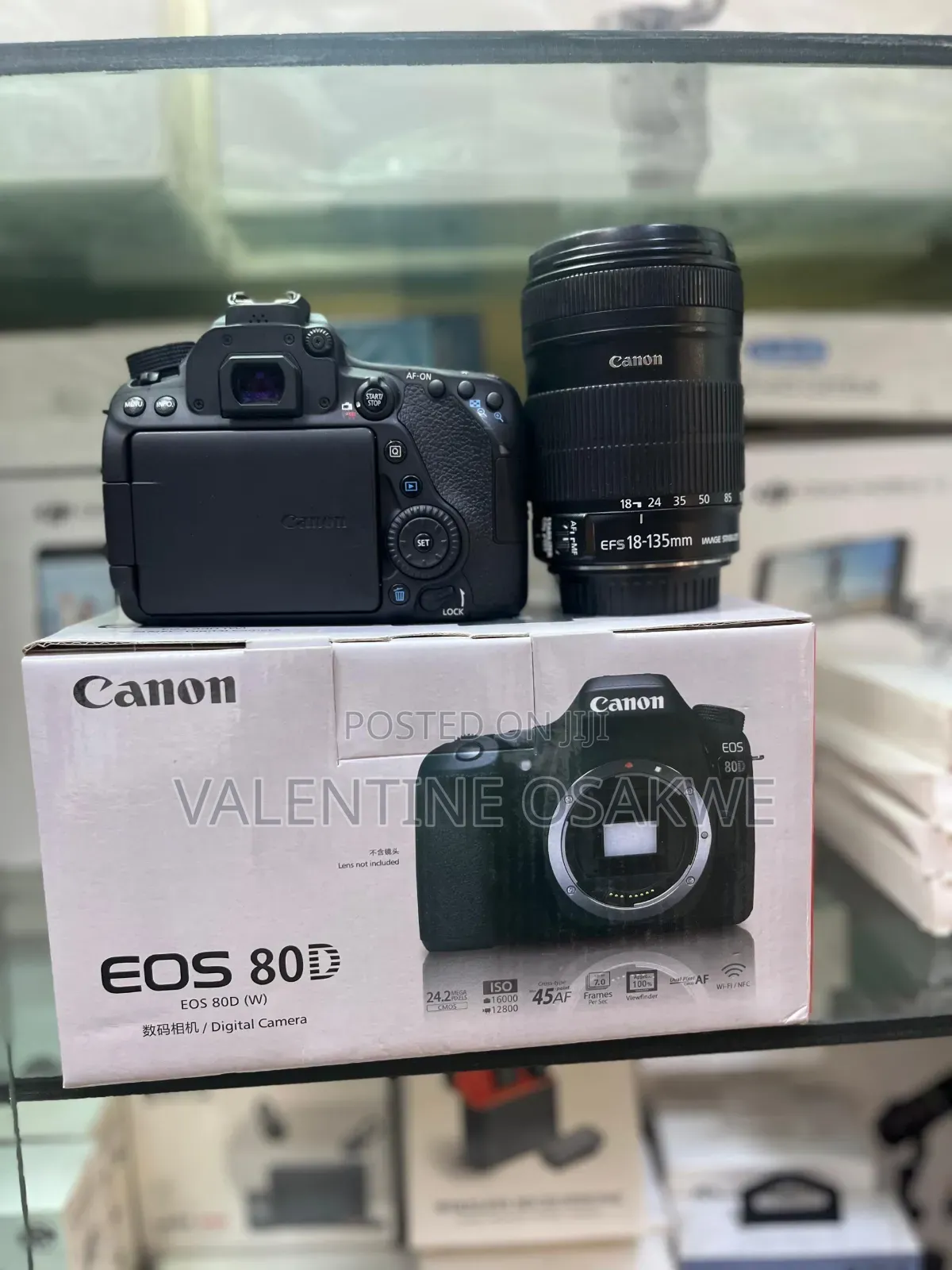 Canon 80d With 18-135