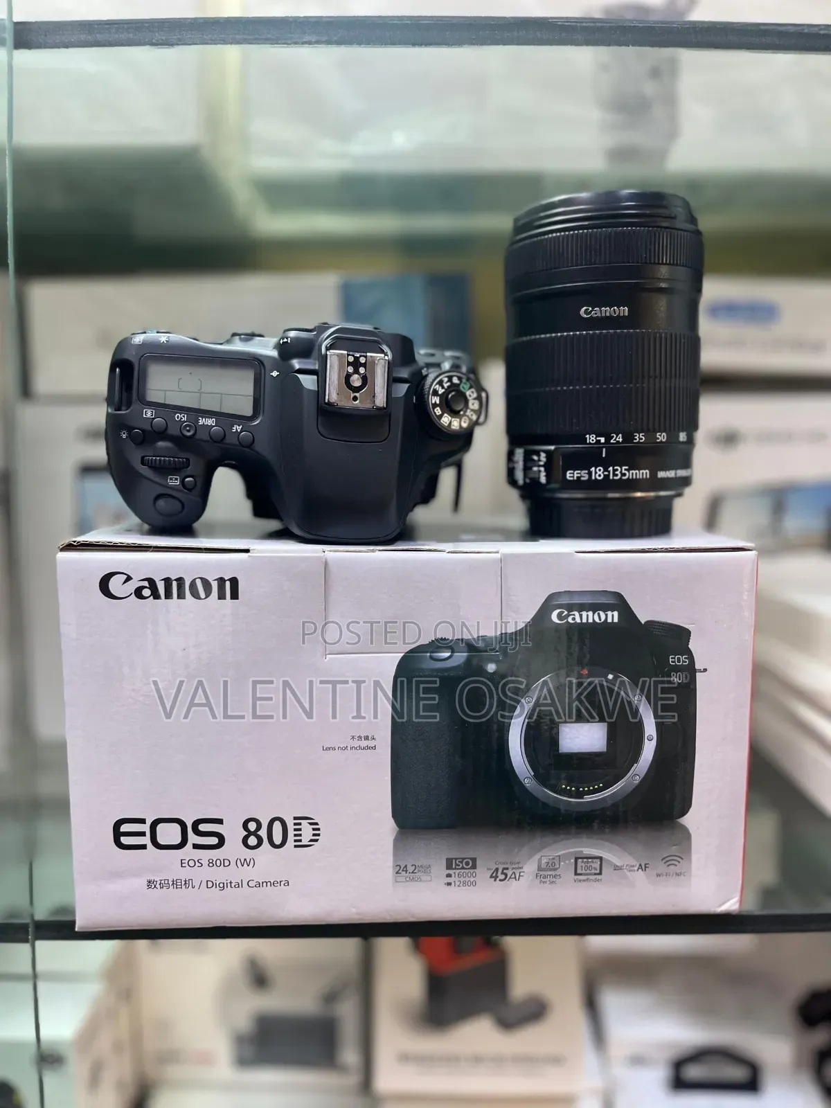 Canon 80d With 18-135
