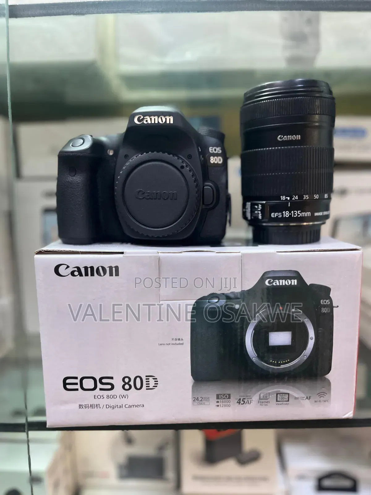 Canon 80d With 18-135