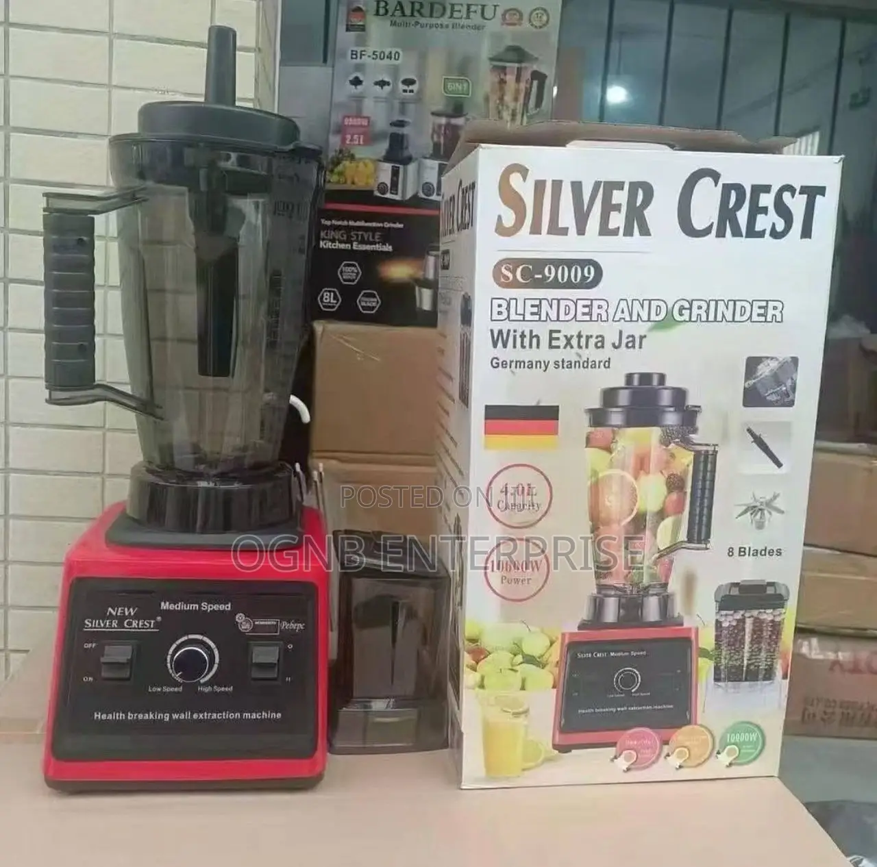 Silver Crest Blender 4l