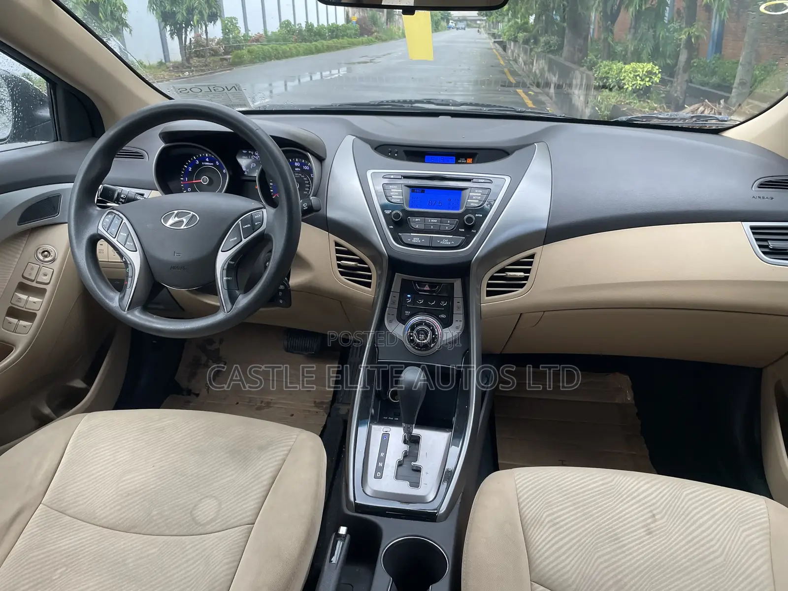 Hyundai Elantra GLS Sedan FWD (1.8L 4cyl 6A) 2013 Black