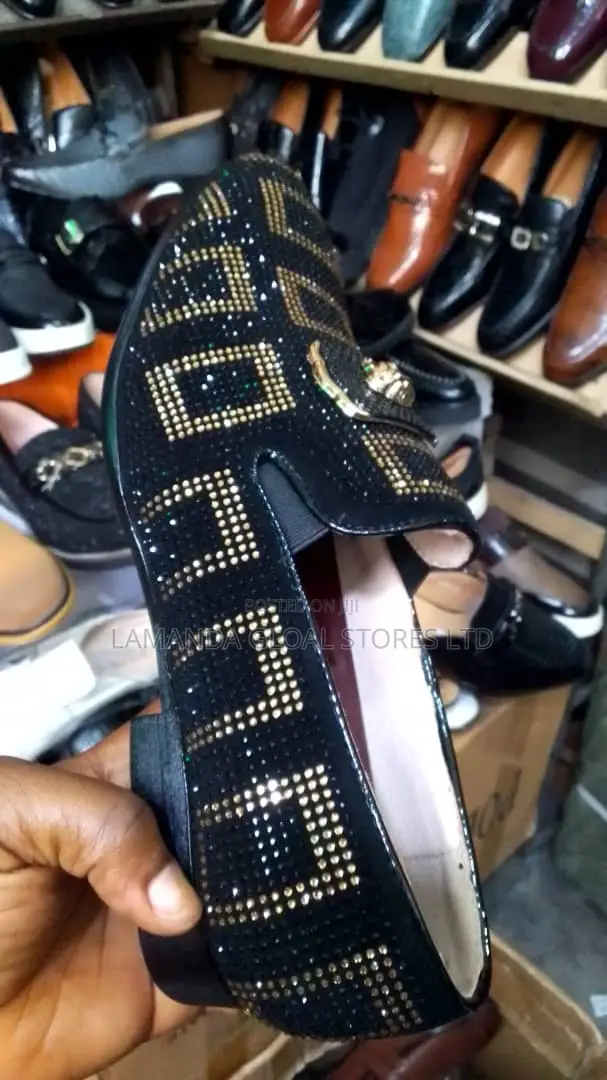 Men Black Designer Shoe
