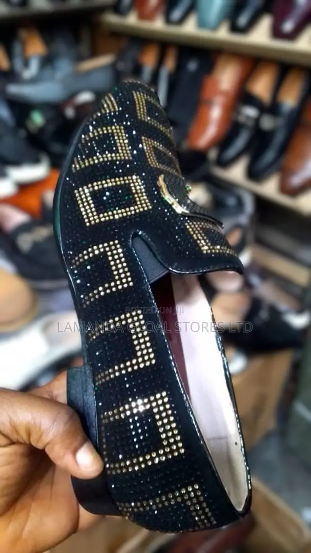 Men Black Designer Shoe