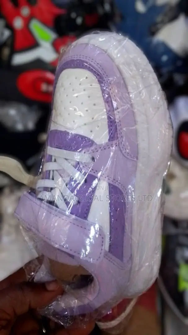 White and Purple Canvas