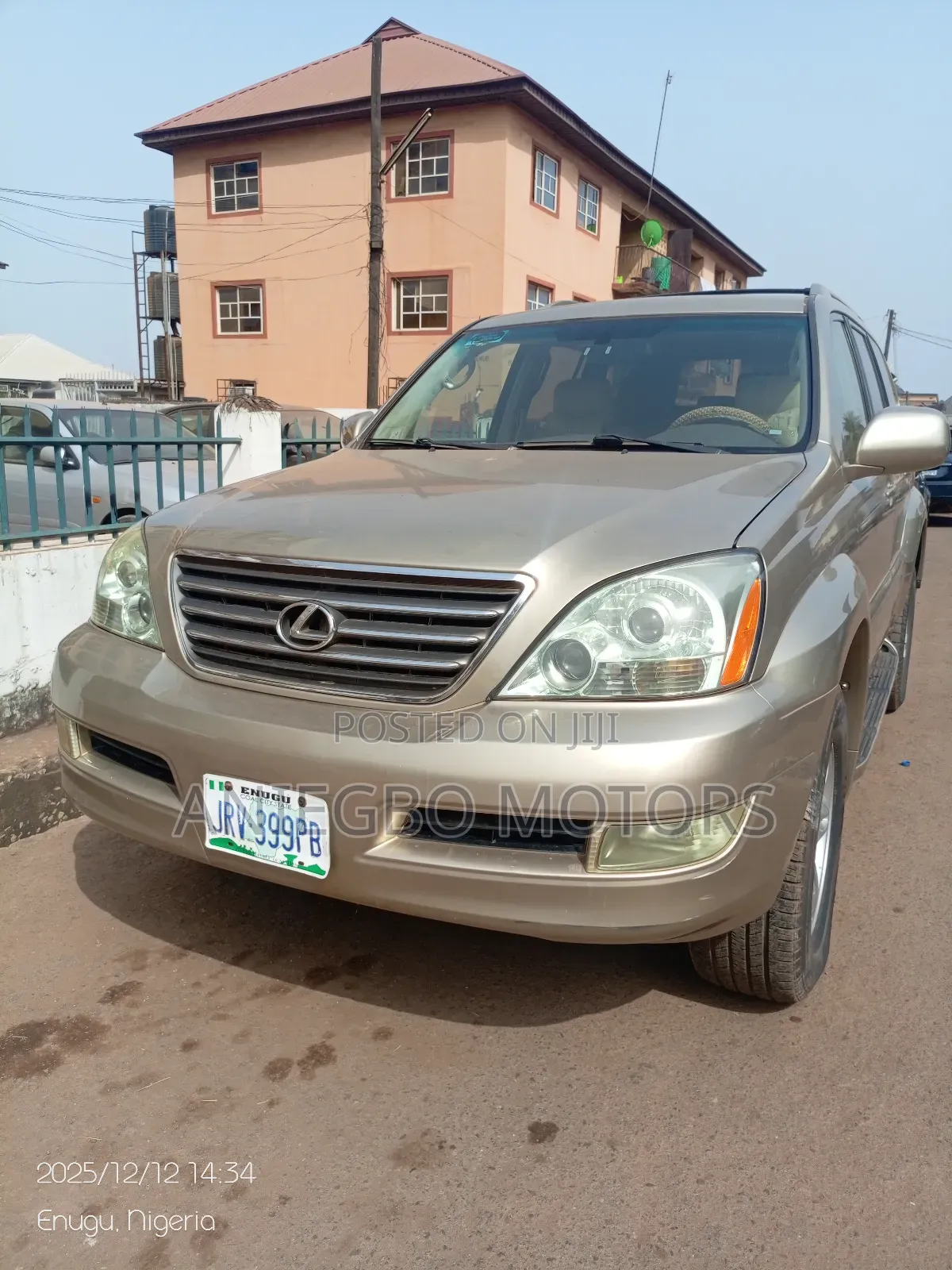 Lexus GX 470 Sport Utility 2006 Gold