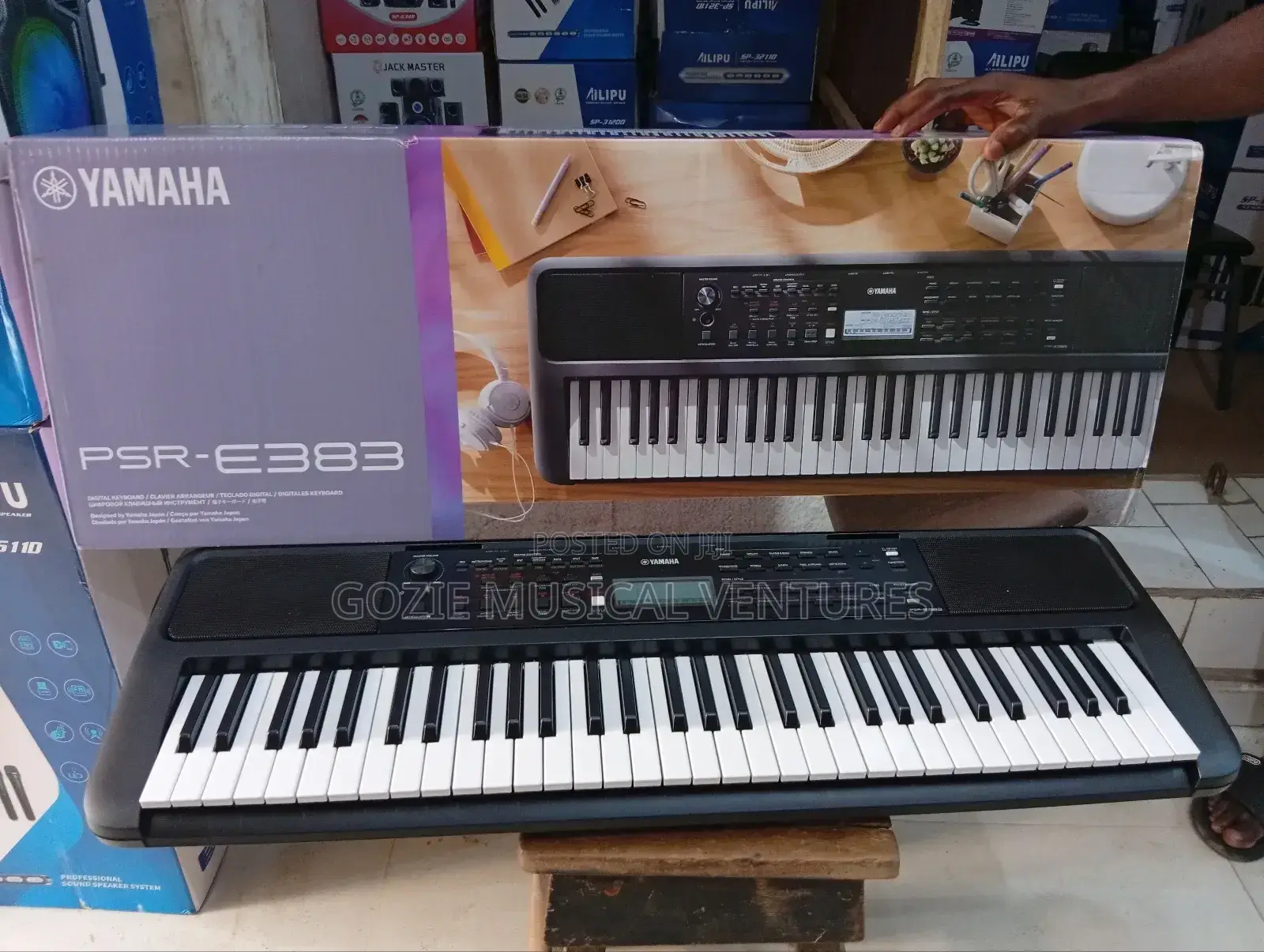 Original Yamaha Keyboard PRS E 383 With Amazing Sound 