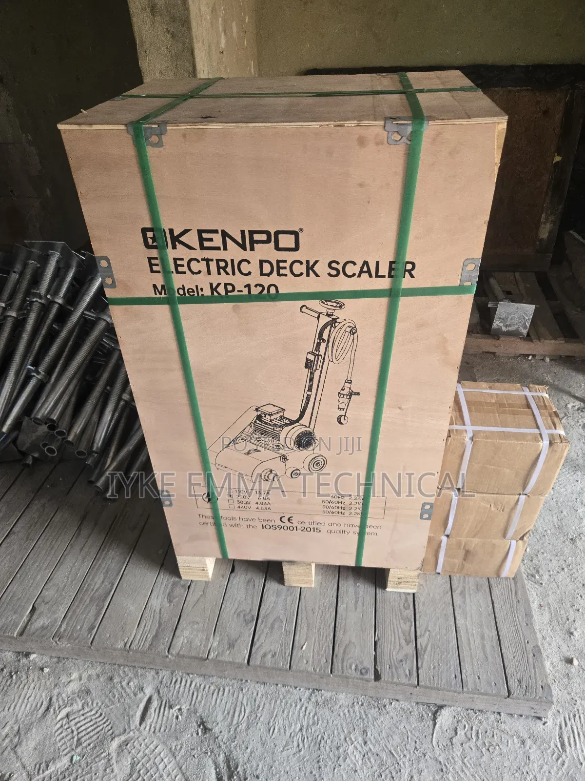Model Kp-120 Electric Deck Scaler