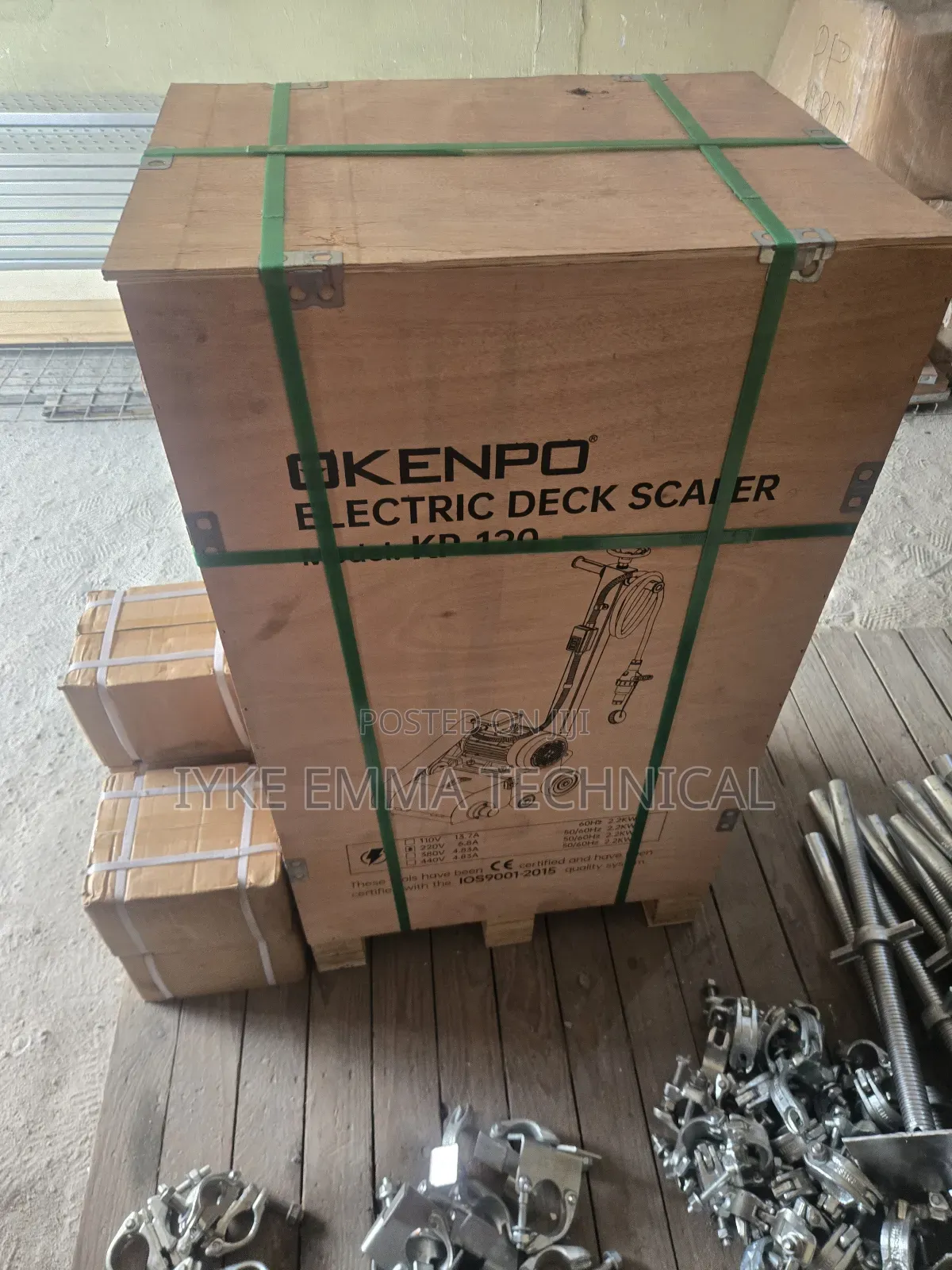 Model Kp-120 Electric Deck Scaler
