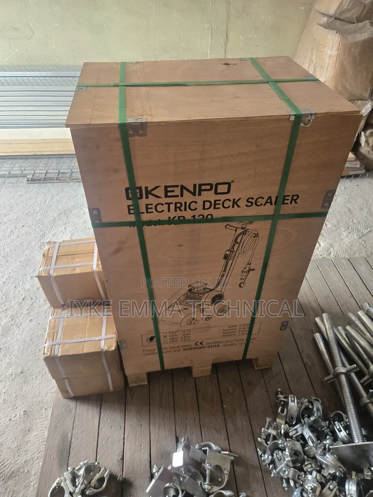 Model Kp-120 Electric Deck Scaler