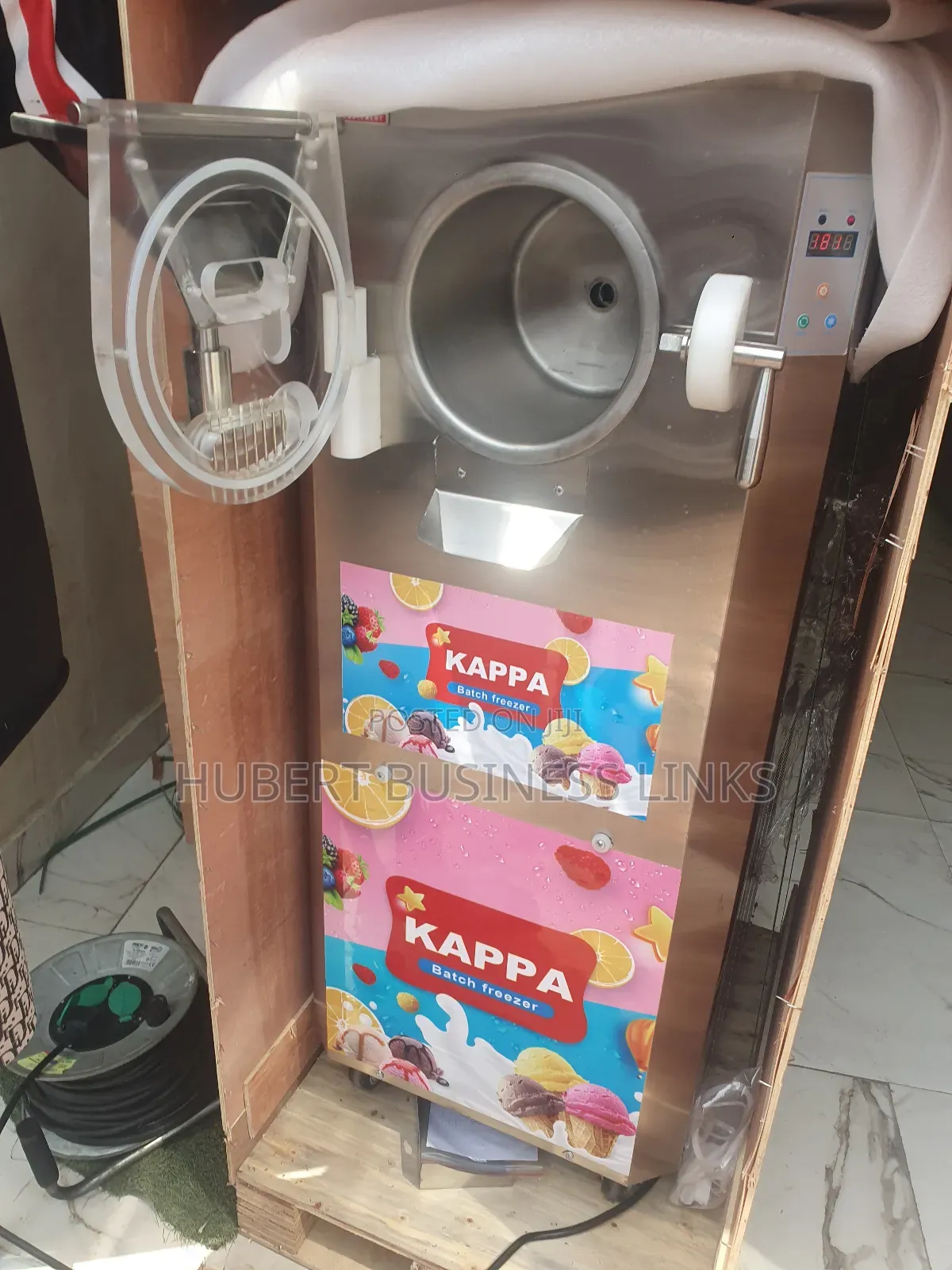 30liters Batch Ice Cream Machine Standing