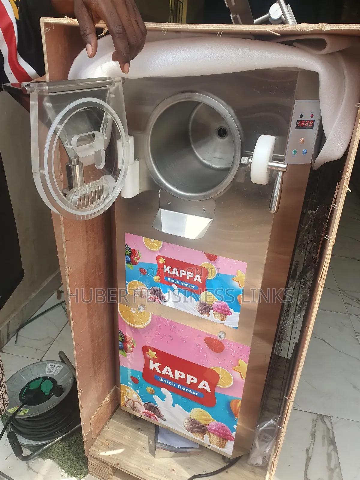 30liters Batch Ice Cream Machine Standing